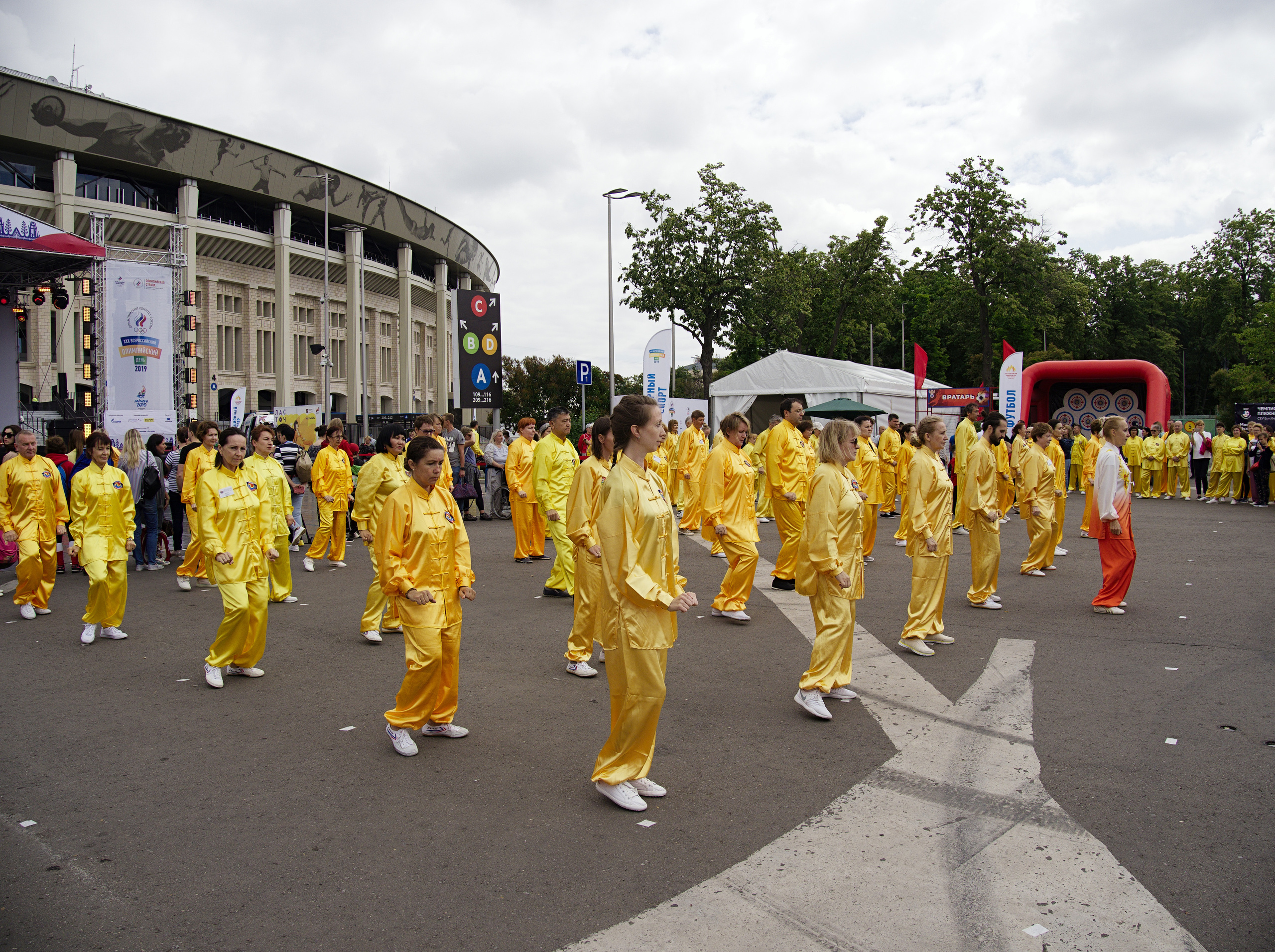 ХХХ Всероссийский олимпийский день. Лужники-2019 год. Фотограф Никифоров-Гордеев Сергей. Москва и МО