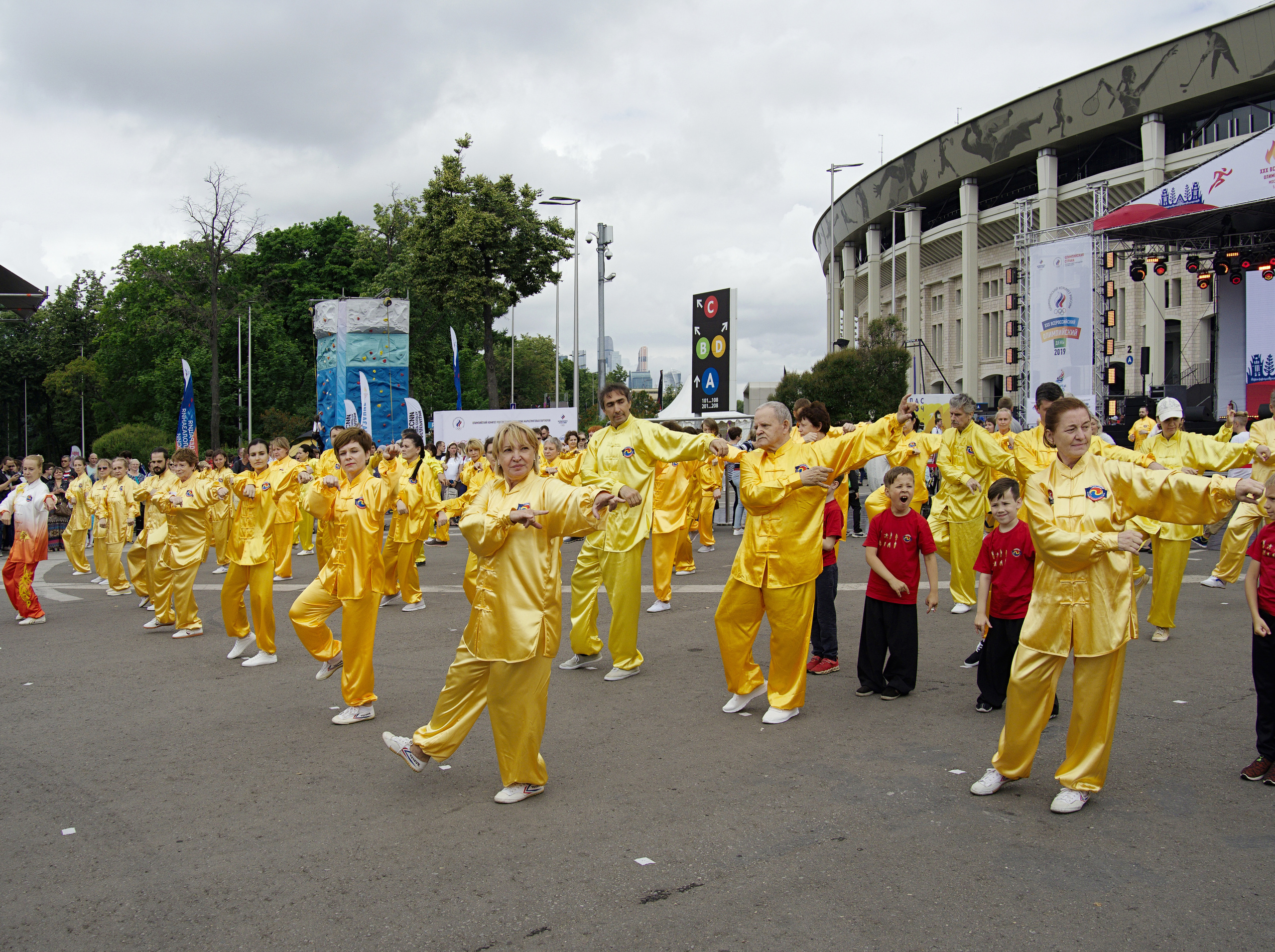 ХХХ Всероссийский олимпийский день. Лужники-2019 год. Фотограф Никифоров-Гордеев Сергей. Москва и МО