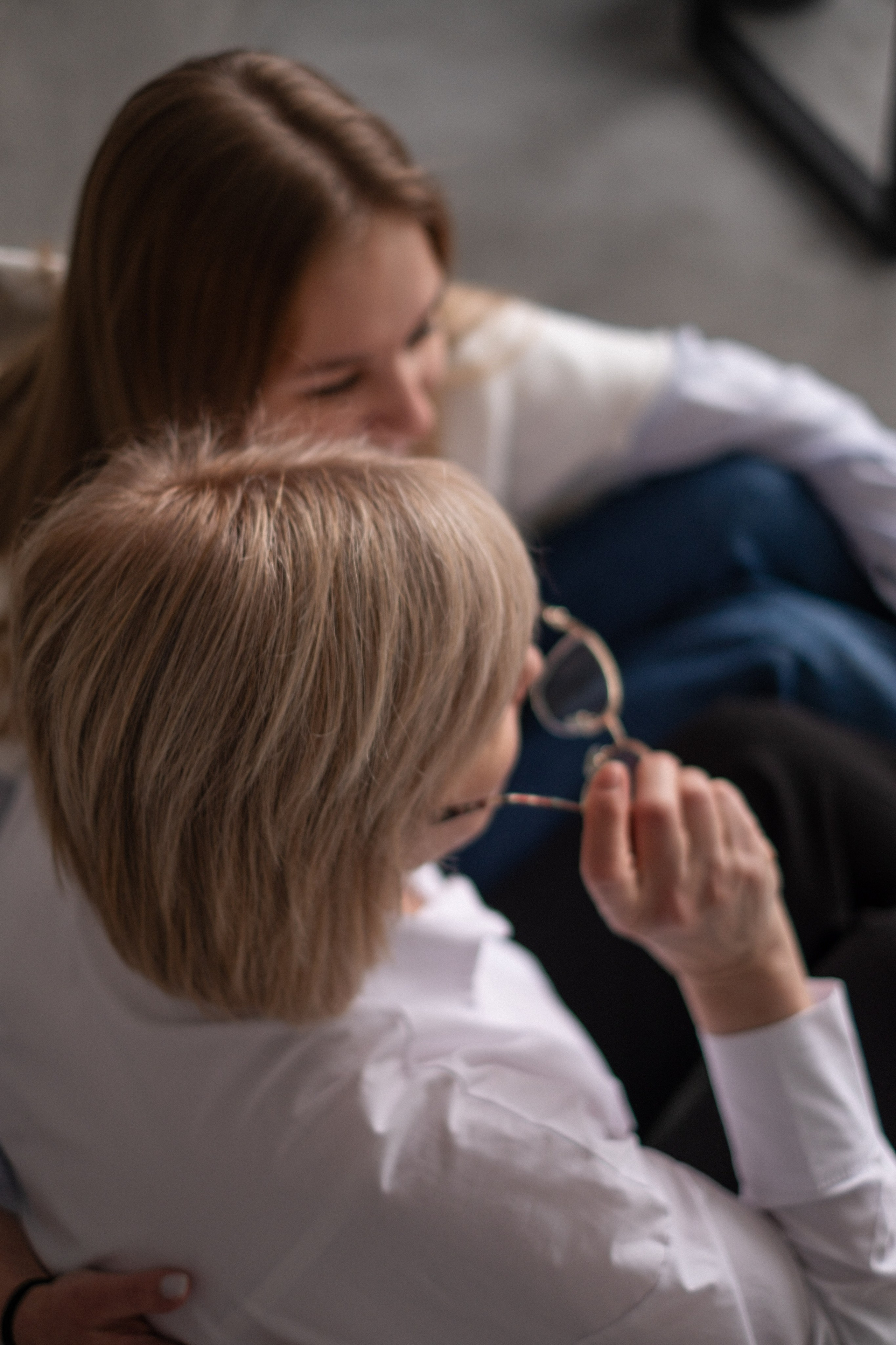 Наталья и Оля | мама и дочь в студии. Фотограф в Новосибирске Диана Ильиных