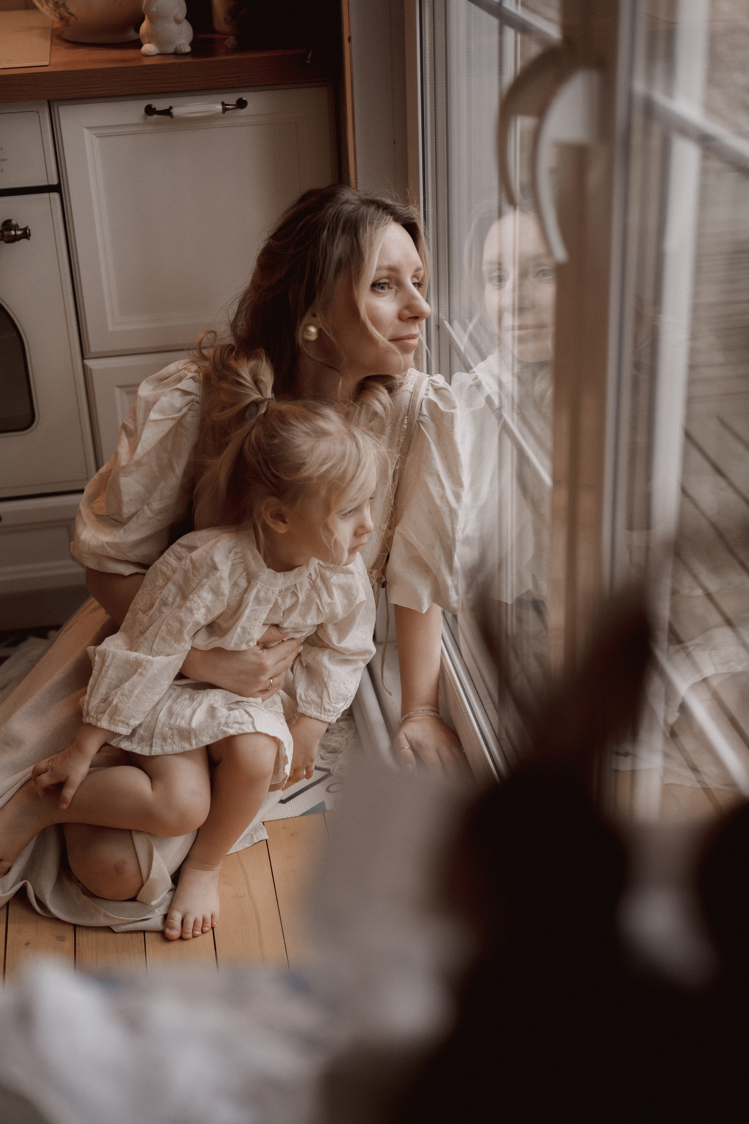 Лея и Ксения в фотодаче Ландыши. Семейный и детский фотограф в Сергиев Посаде, Хотьково Якимчук Любовь