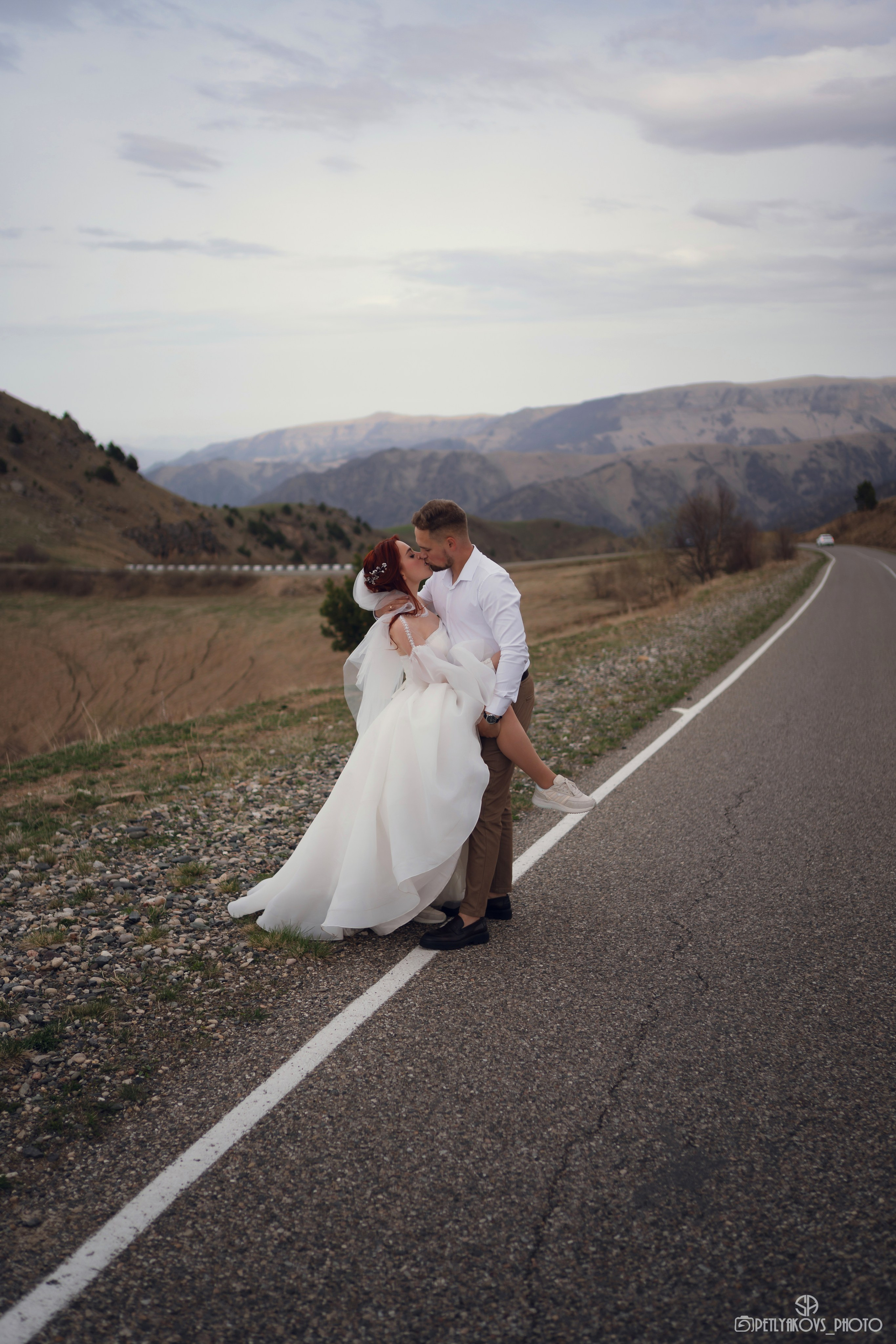 Свадебная фотосессия Горы