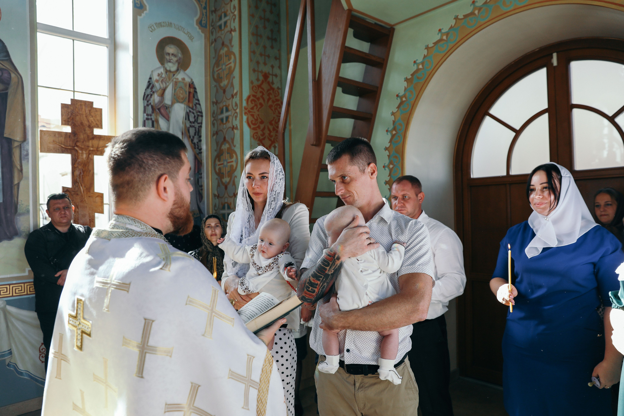 Маша и Даша Храм Андрея Первозванного. Свадебный и семейный фотограф в Севастополе и Крыму Анастасия Сураева