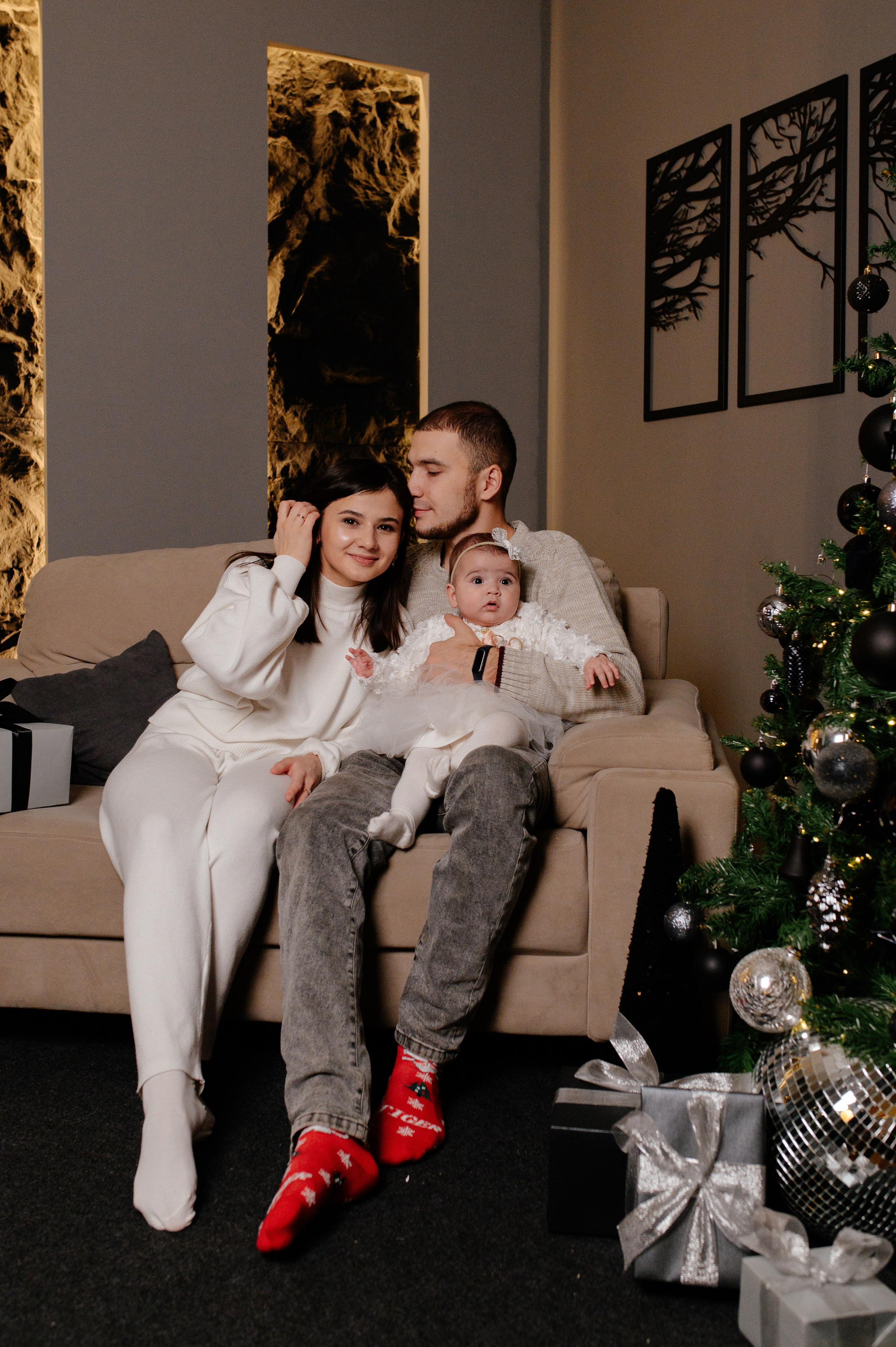 Первая Новогодняя фотосессия. Свадебный фотограф Караганда