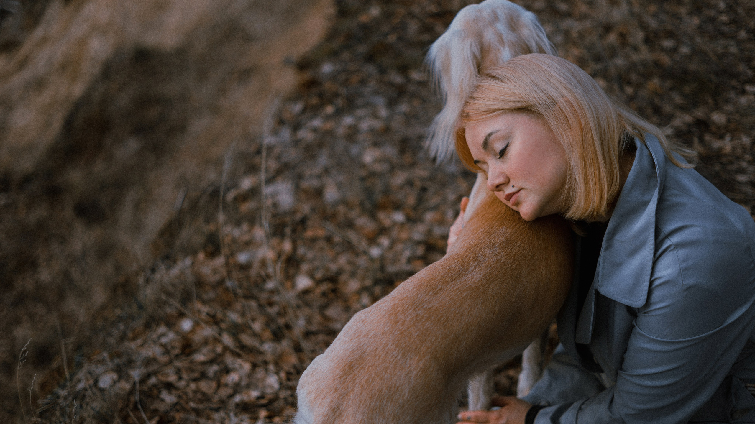 Настя и Бейда. Фотограф-анималист Богданова Полина