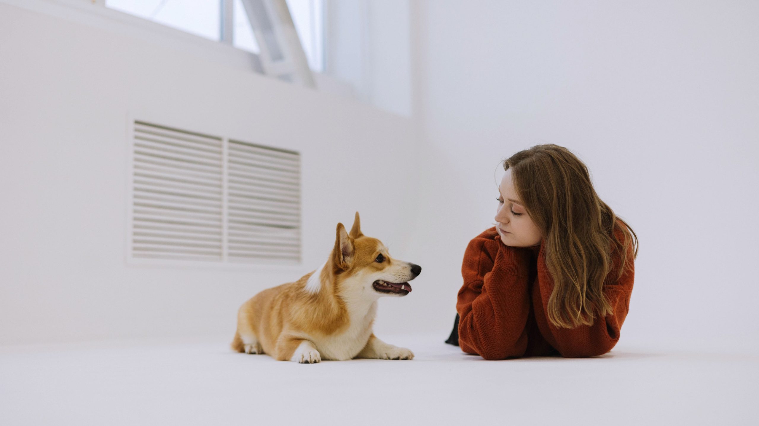 Настя и Мия. Фотограф-анималист Богданова Полина
