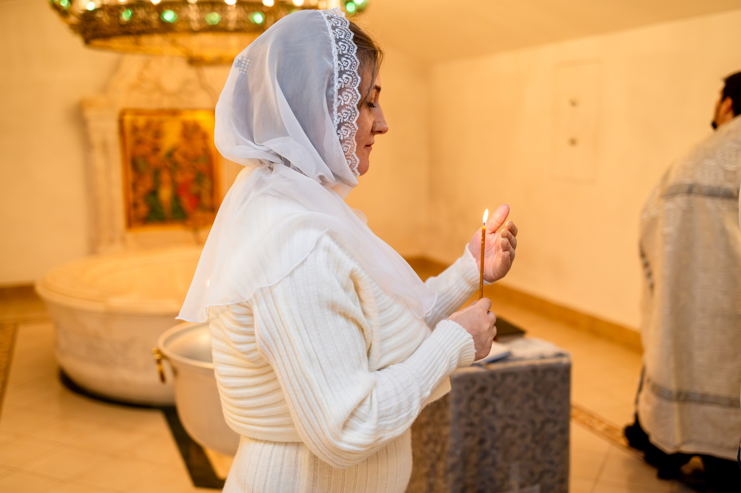 Крещение Льва. Фотограф Виктория Кравец