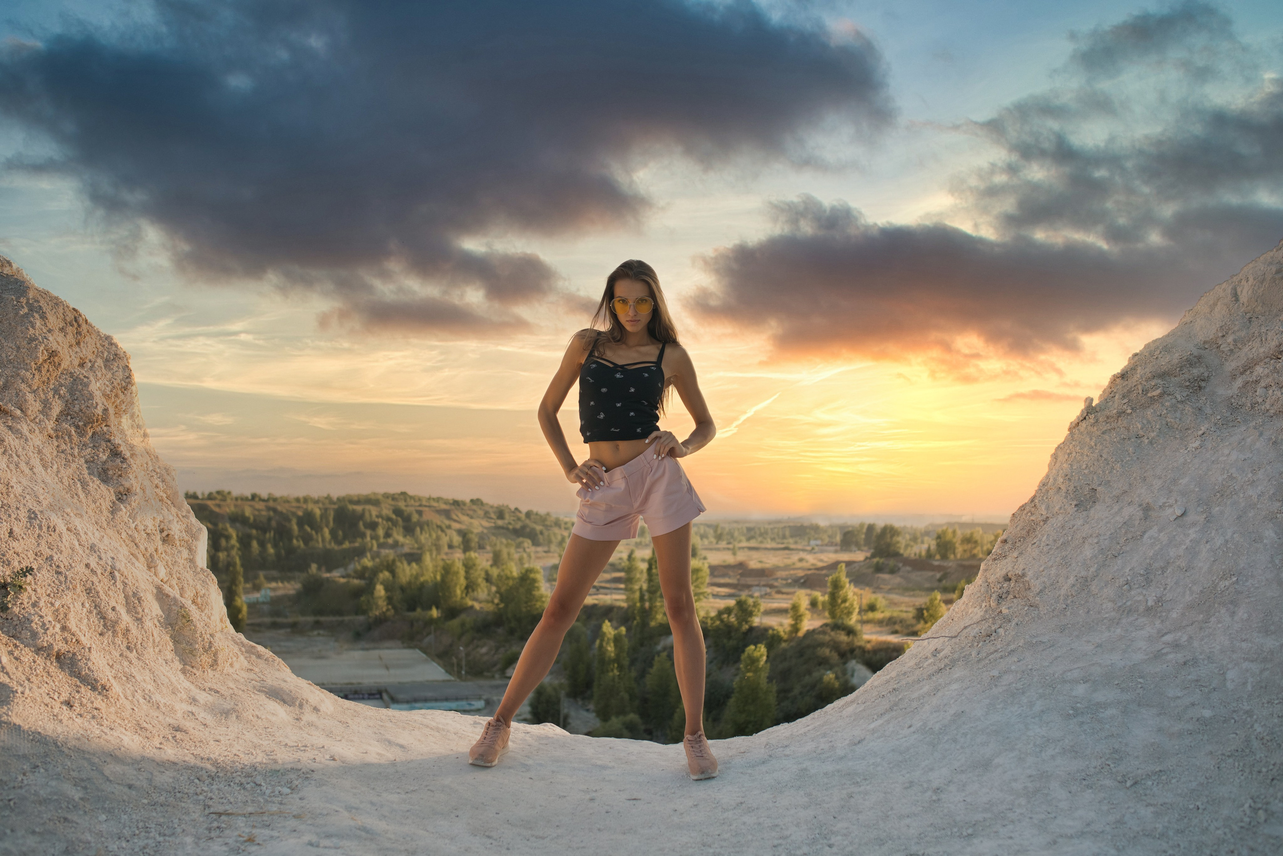 Фотосет у дома культуры в с. Стрелица и в Белом Колодце с Маргаритой для «себя»