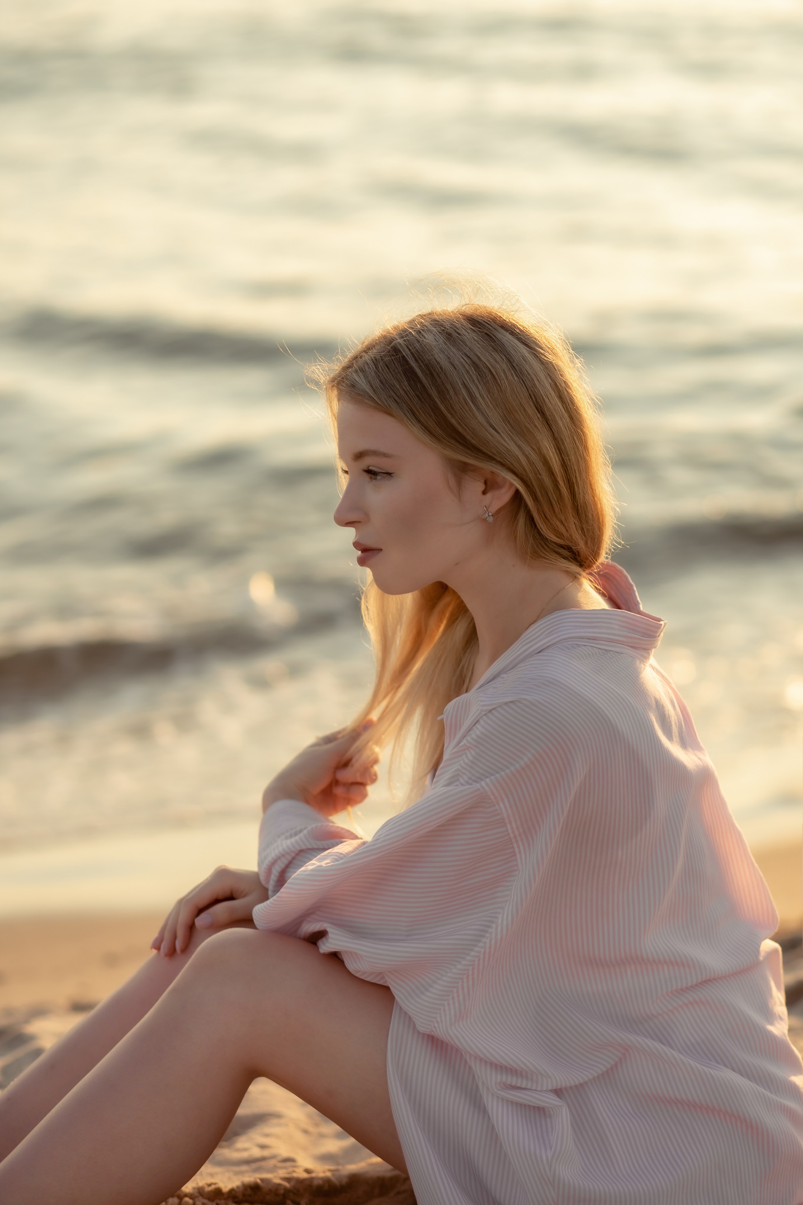 Екатерина и Антон. На закате. Фотограф в Калининграде Решетникова Алина