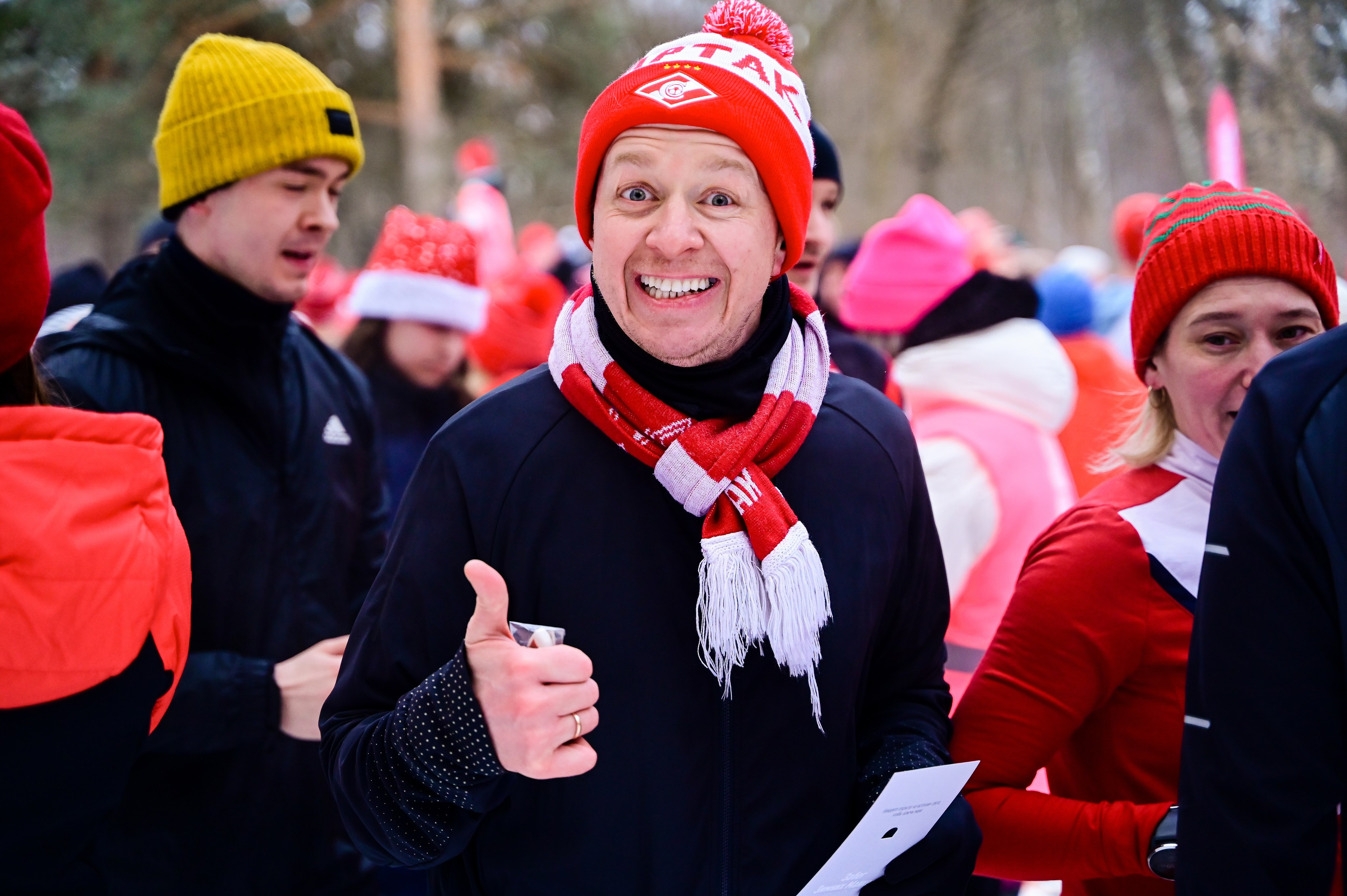 Sat9am5km x GRI (Кузьминки 03.02.24). Фотограф | Ирина Гамзинова | Москва