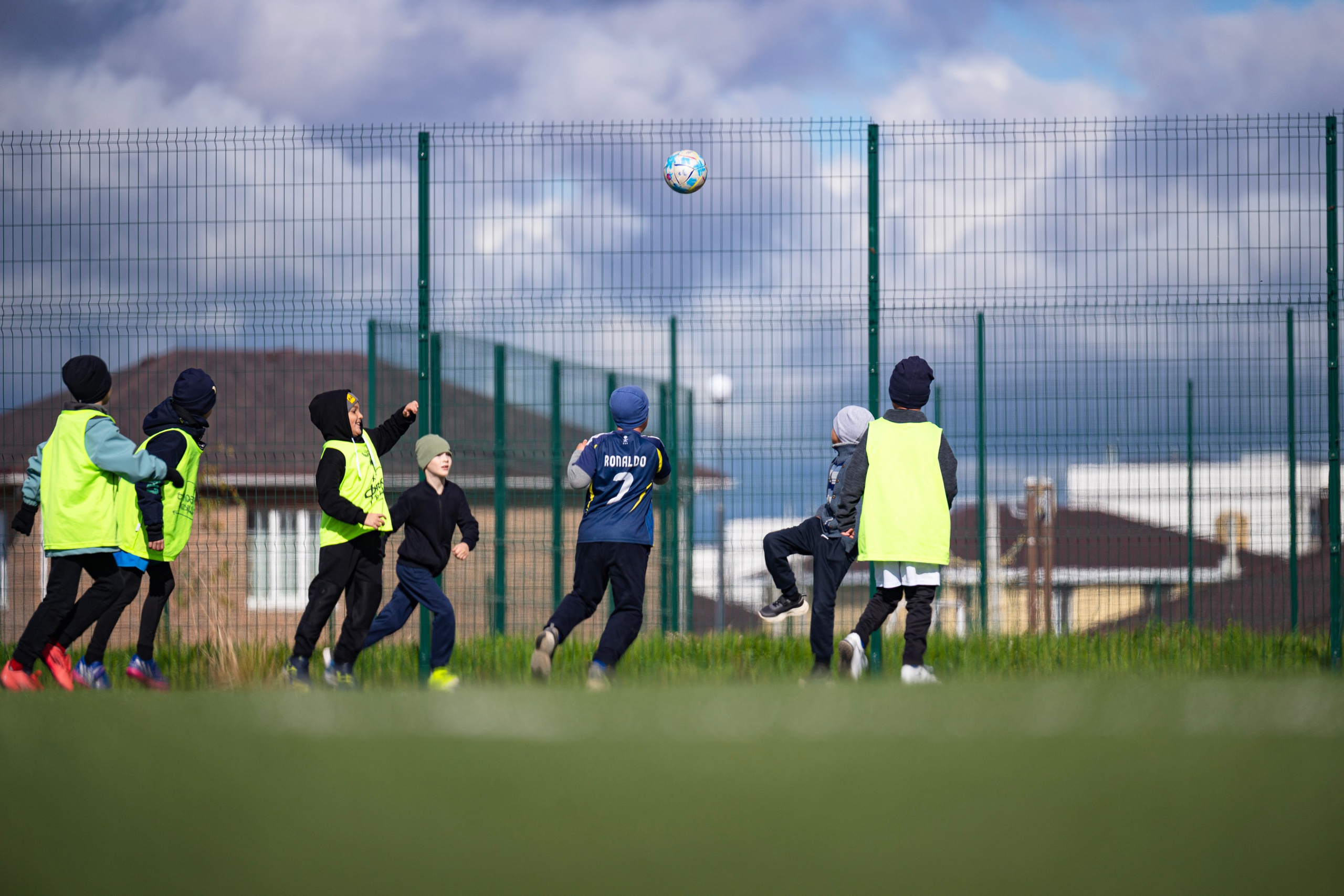 Детский футбол. Республика Татарстан, Высокогорский район, с. Высокая Гора. Свадебный фотограф в Казани, и Зеленодольске Радик Мухаметов