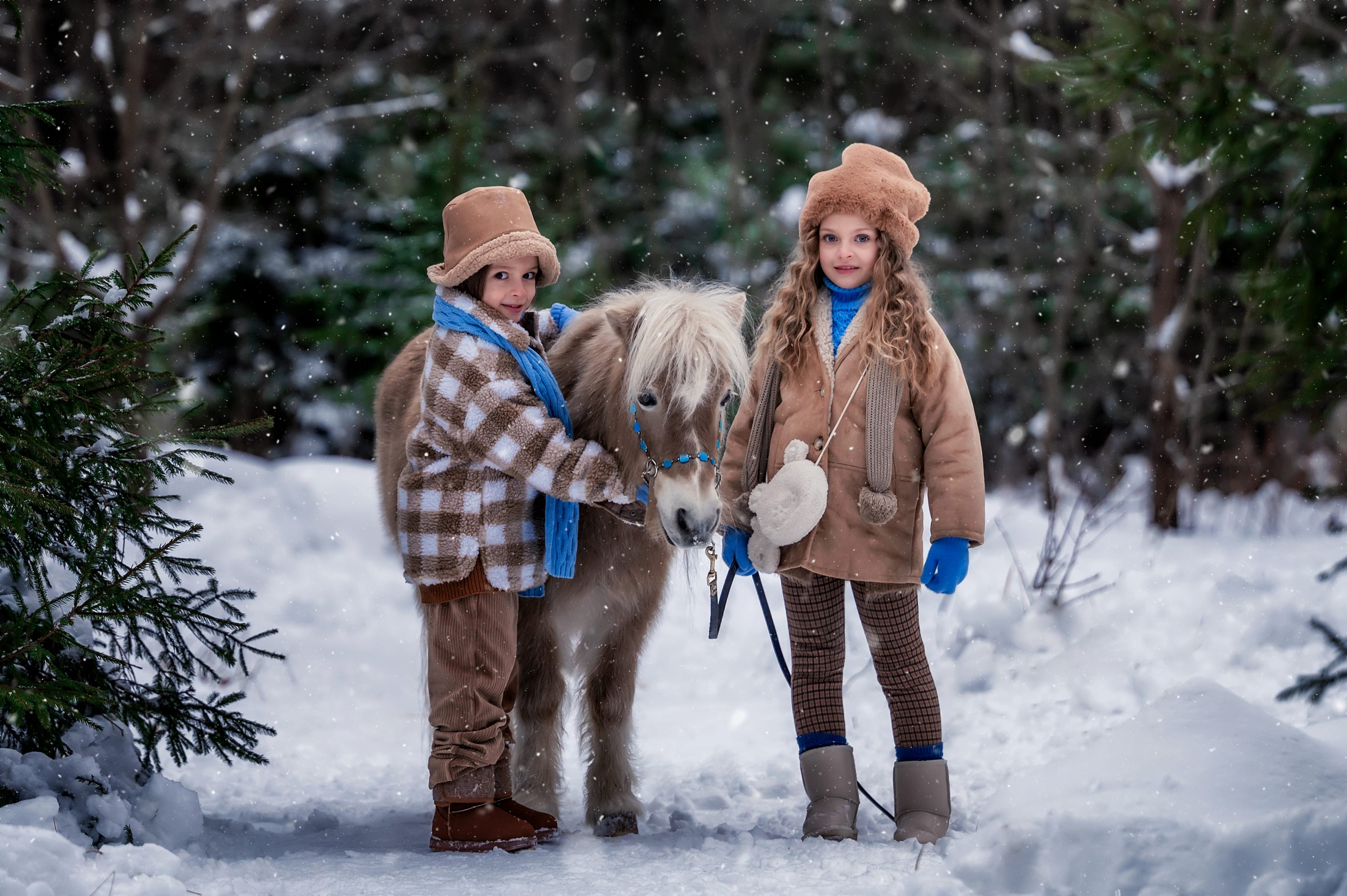 Новогодняя фотосессия Кирилла и Кати в Москве. Бизнес фотограф в Москве Алексей Кознев