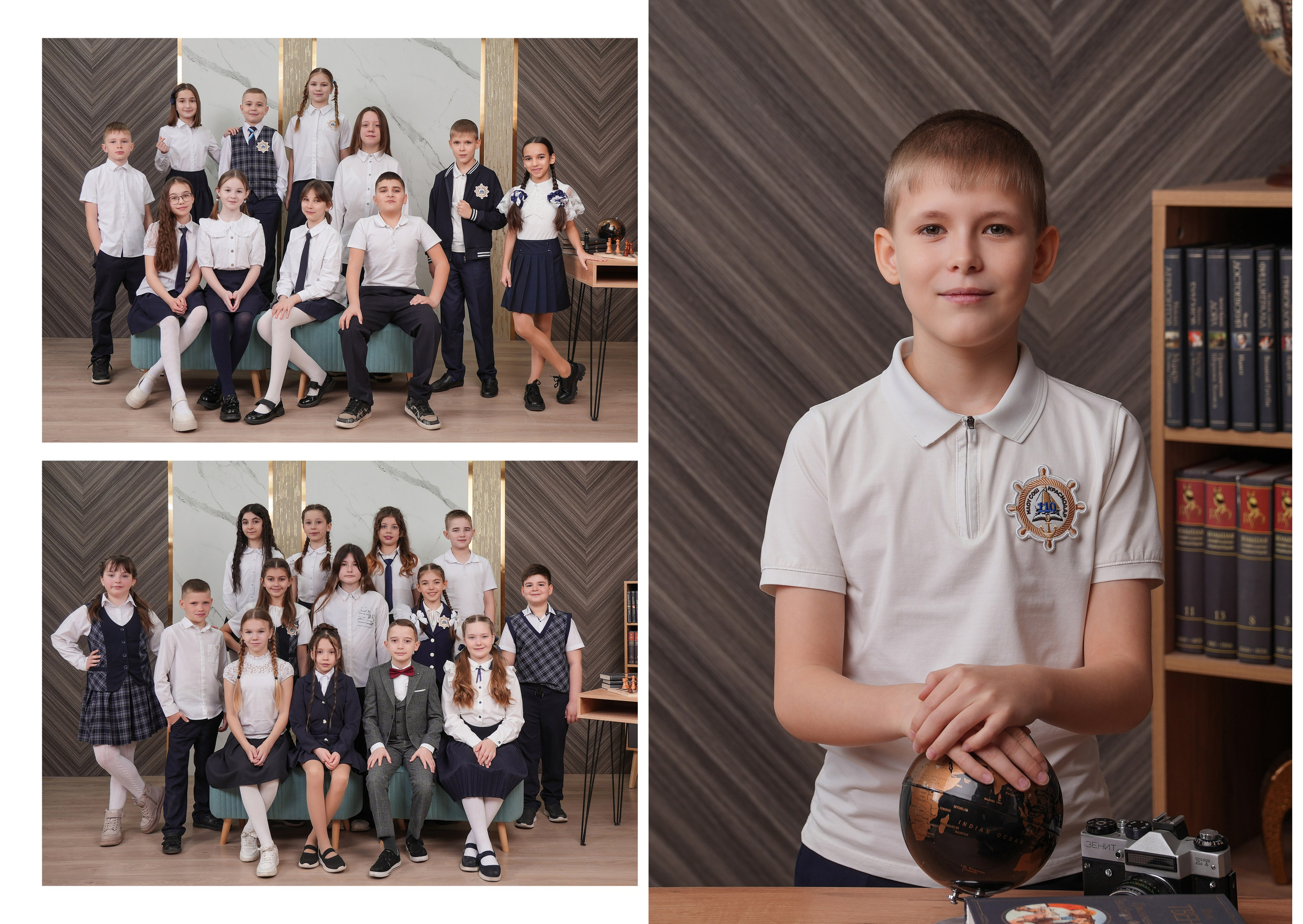 ШКОЛА 110 4 Г. Красивый выпускной альбом в Краснодаре