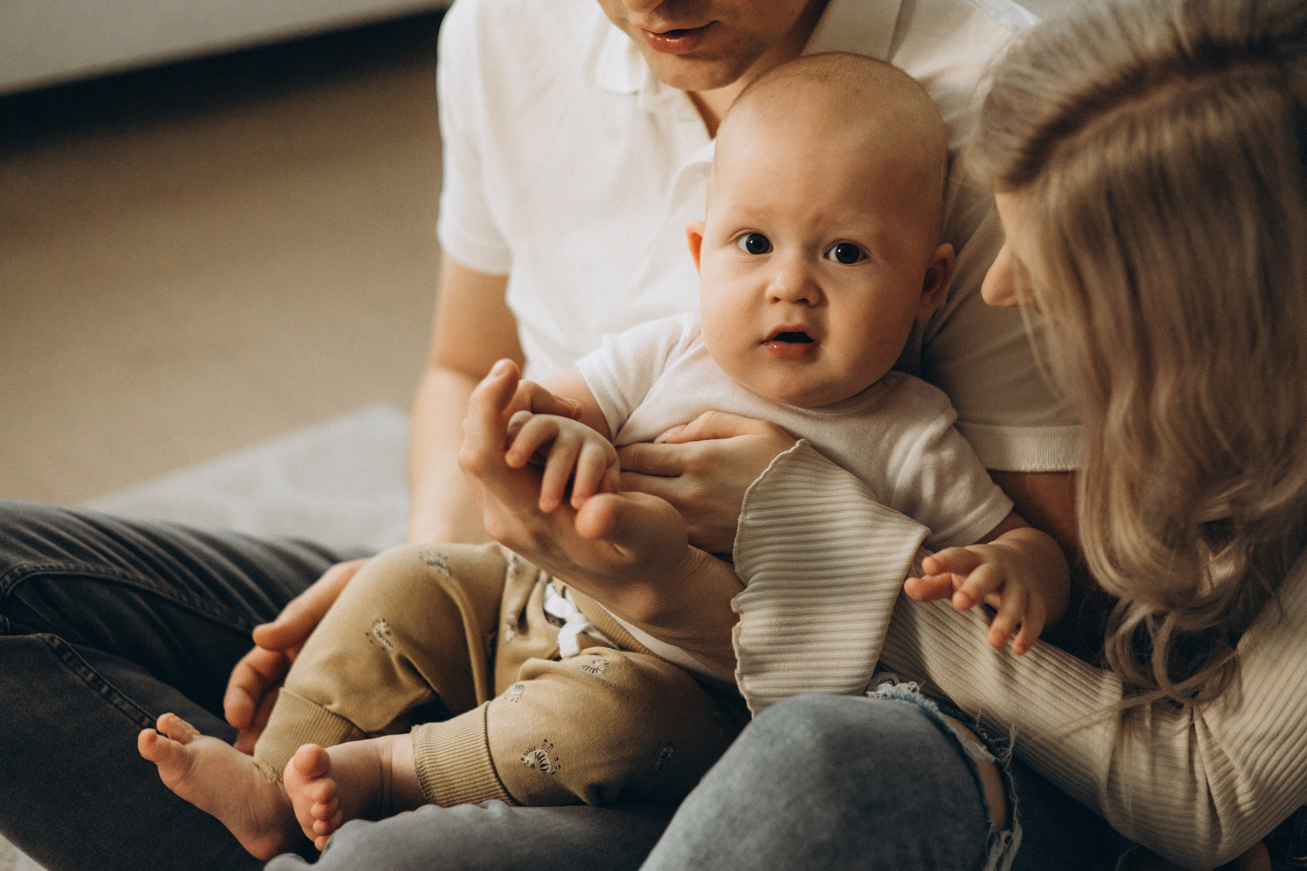 Семейная фотосессия с малышом. Семейный фотограф в Ижевске Даша Денисова