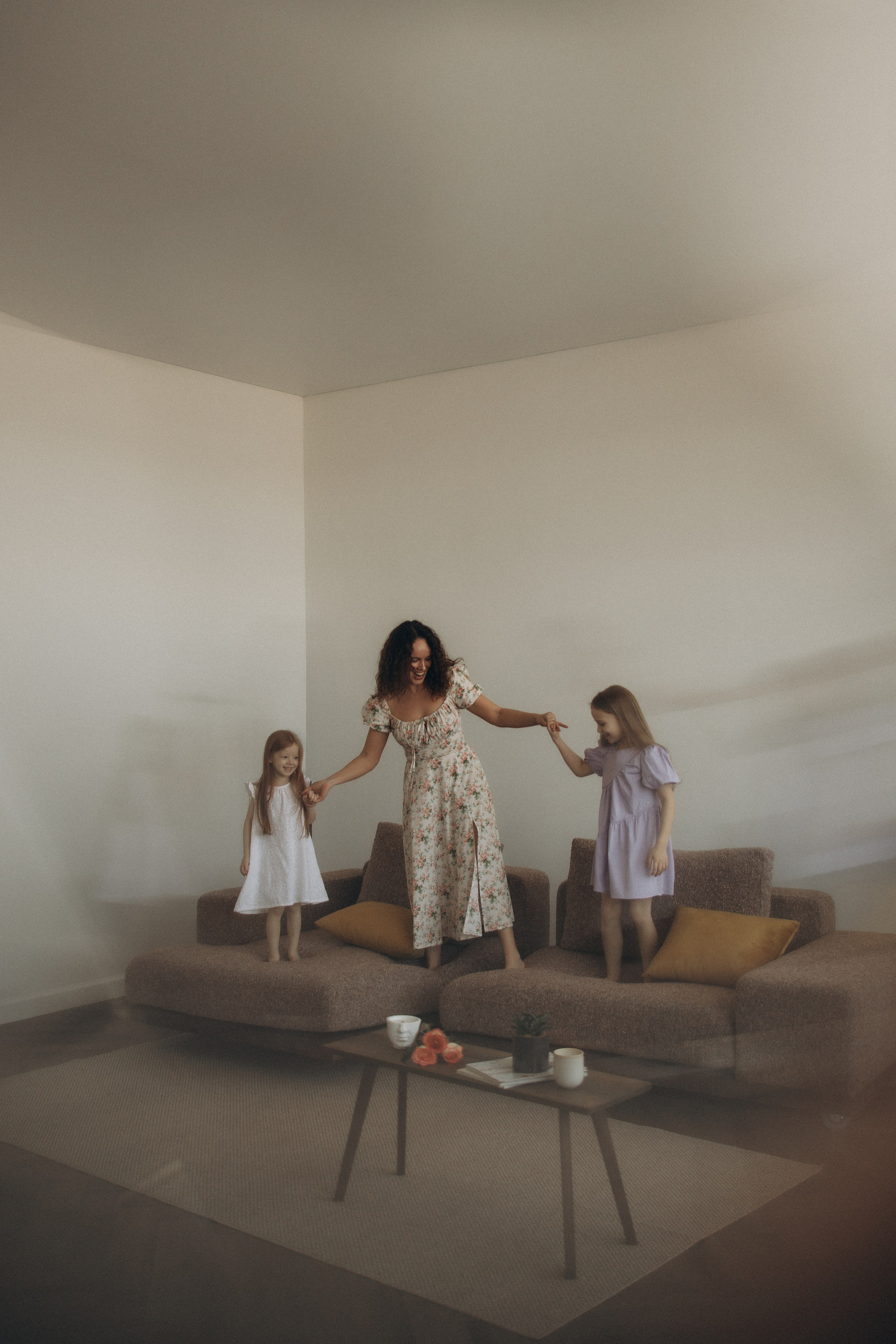 Саша, Ева и София. Семейный фотограф в Ижевске Даша Денисова