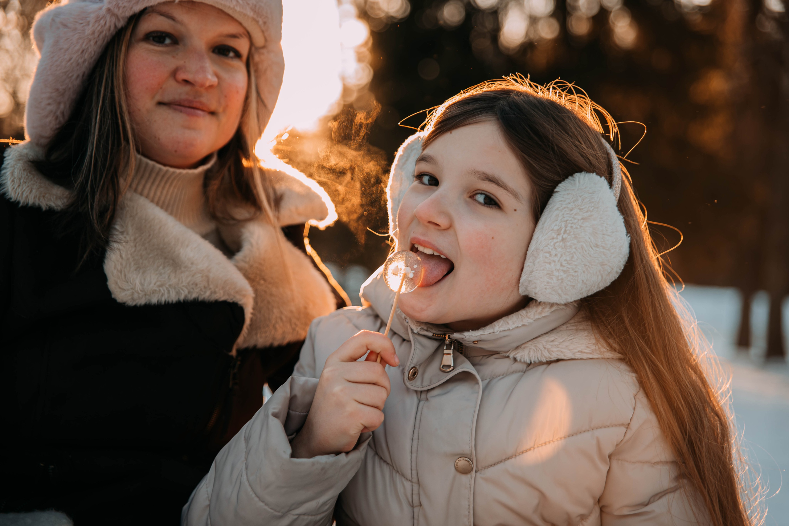 Зима. Леся Власова. Семейный Lifestyle фотограф в Москве