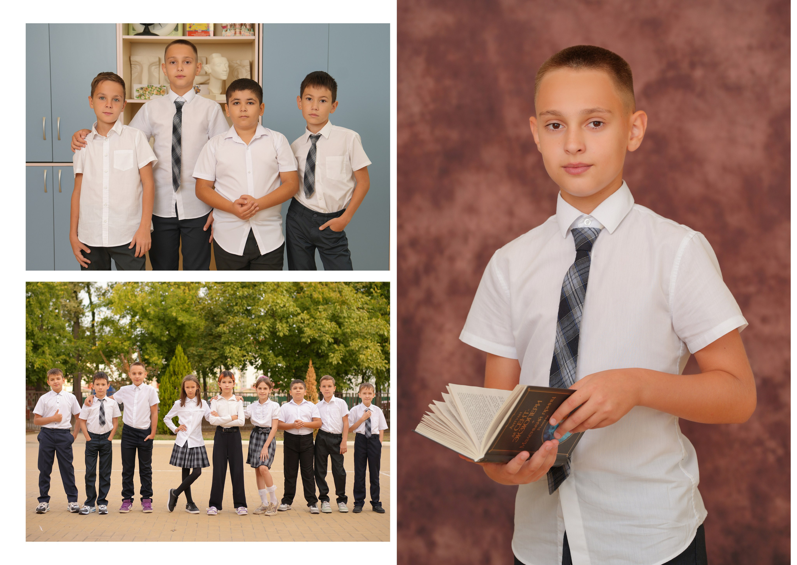 ШКОЛА 104 — 4 «В» класс. Красивый выпускной альбом в Краснодаре