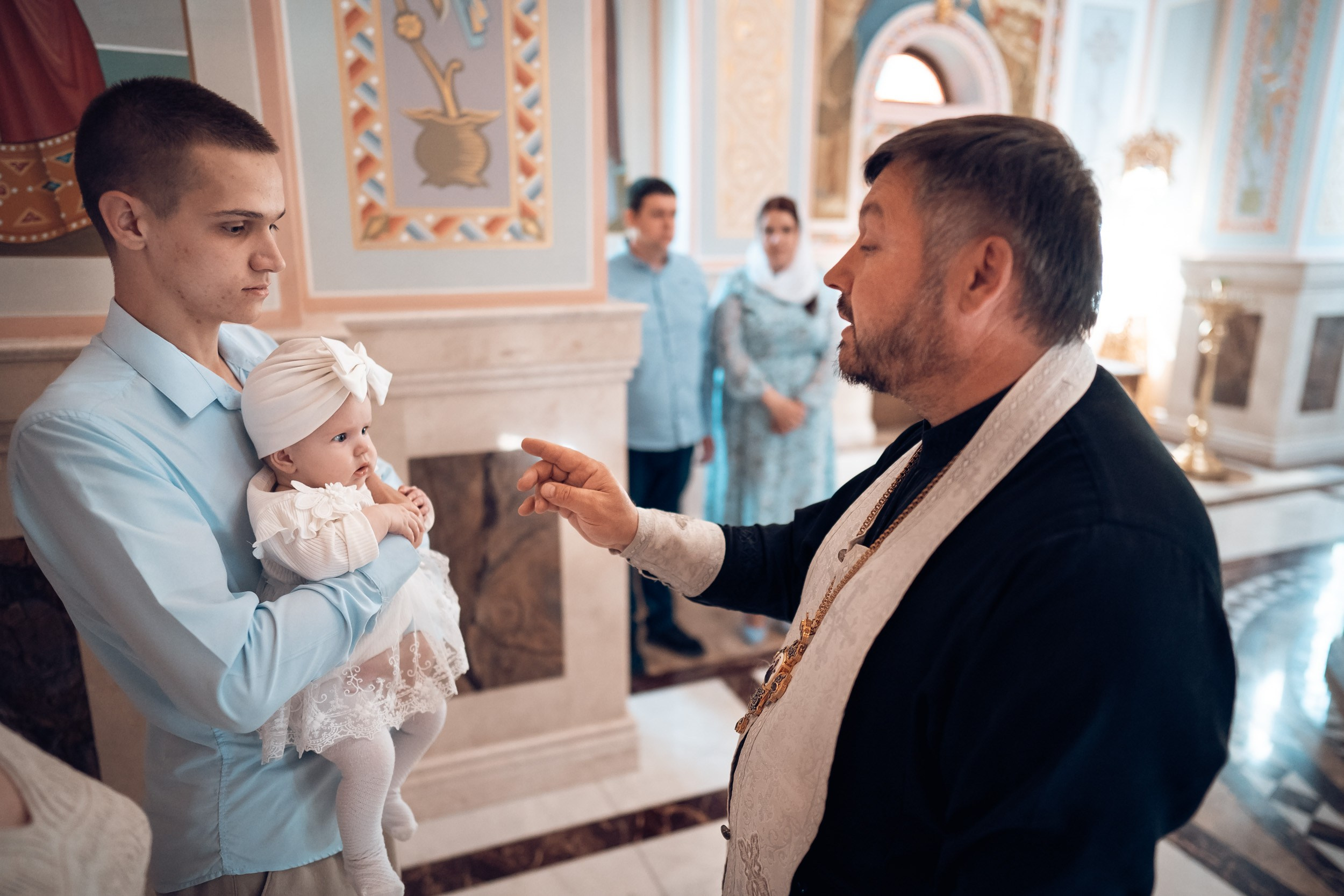 Крещение в Александро-Невском соборе Симферополь. Церковный фотограф Севастополь