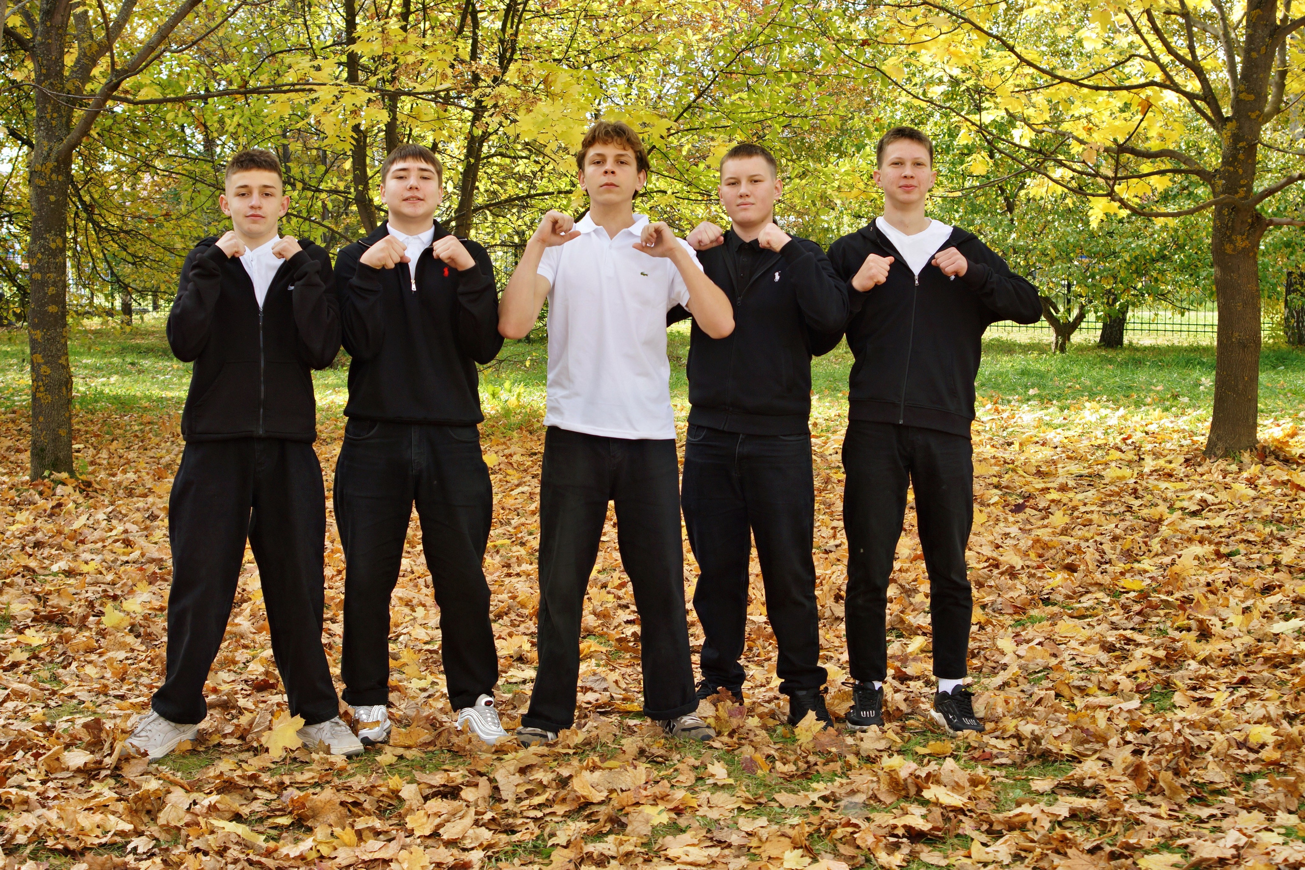 Осенняя фотосессия в школе г. Йошкар-Ола