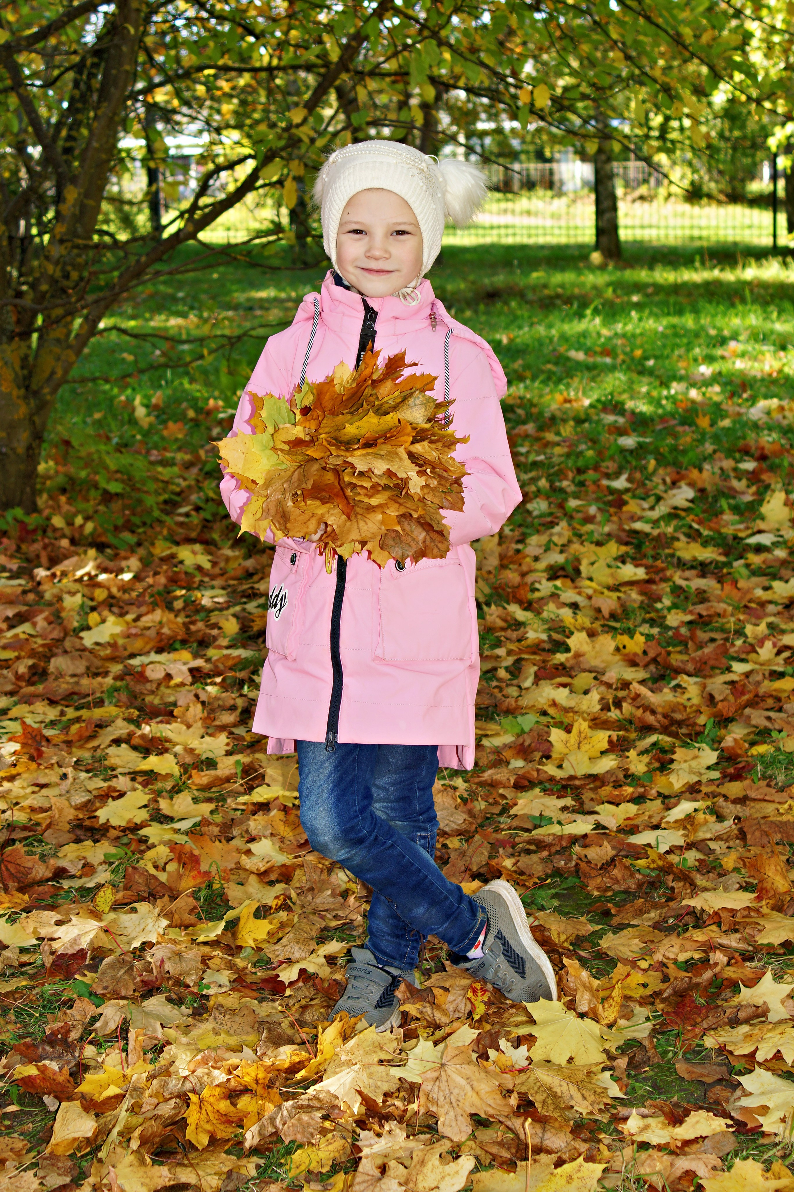 Осенняя фотосессия в детском саду г. Йошкар-Ола