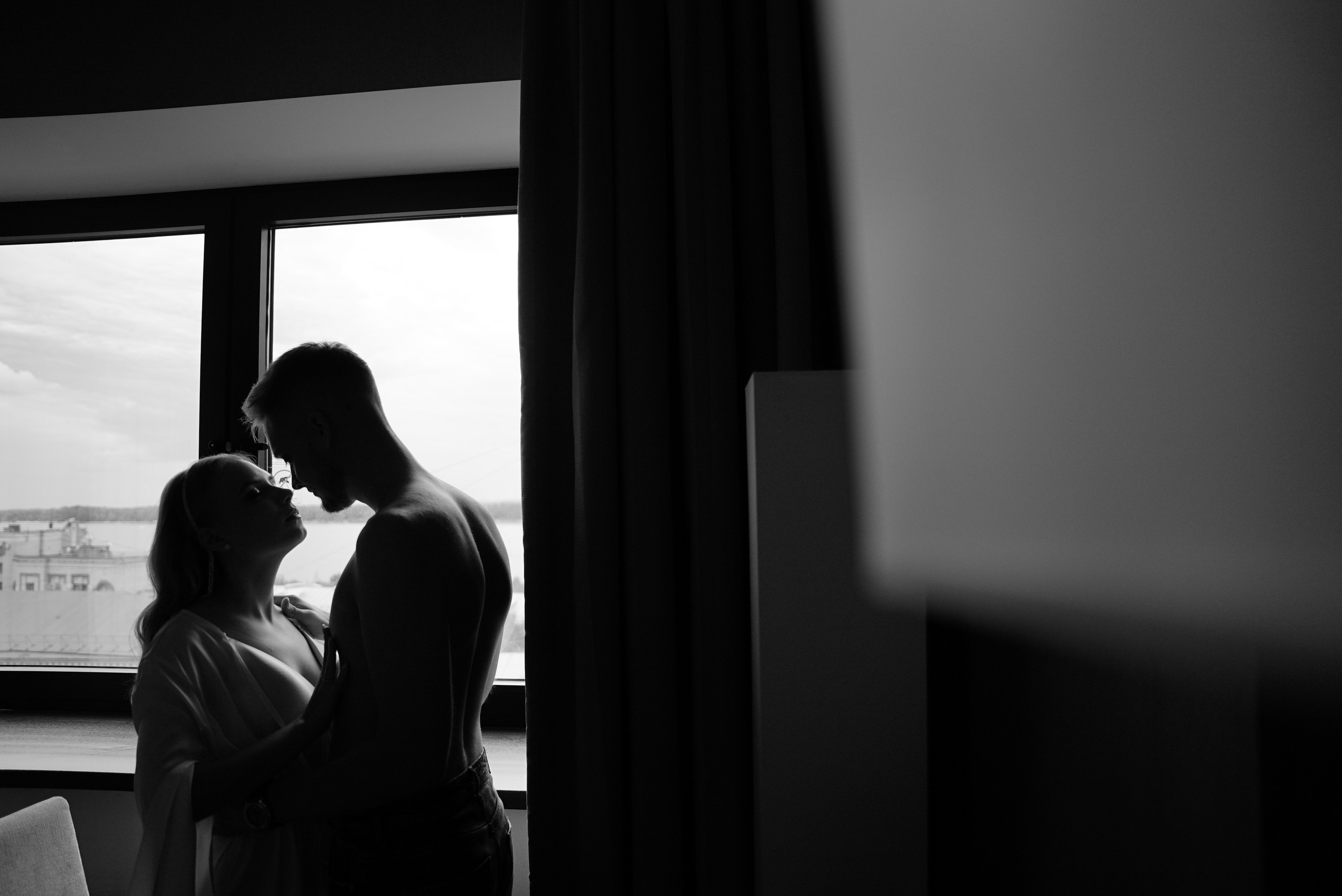 Никита и Галина чб. Свадебный фотограф в Самаре Анна Ковалева