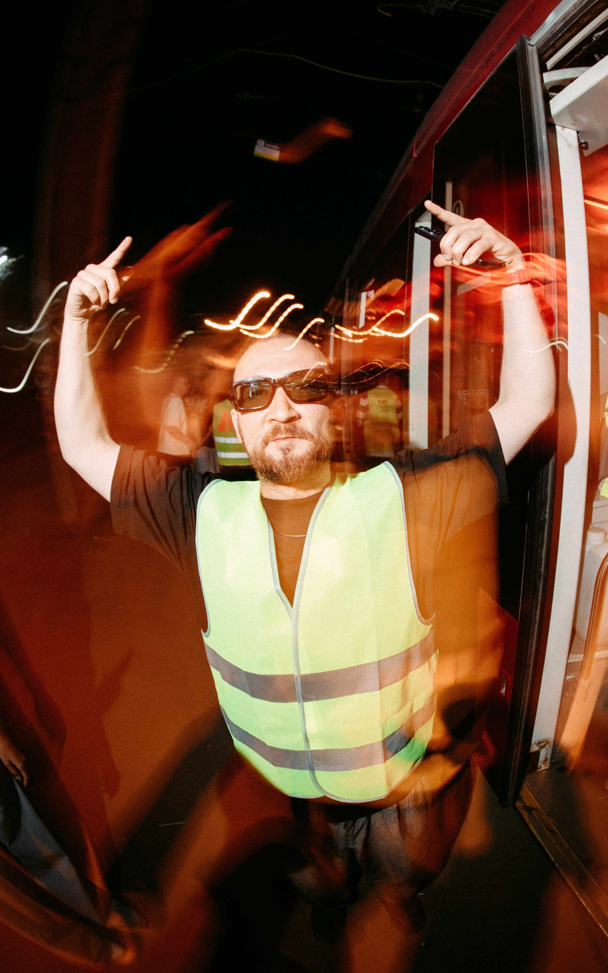 Вечеринка в трамвае / 2024. Саша Копылов, фотограф в Казани