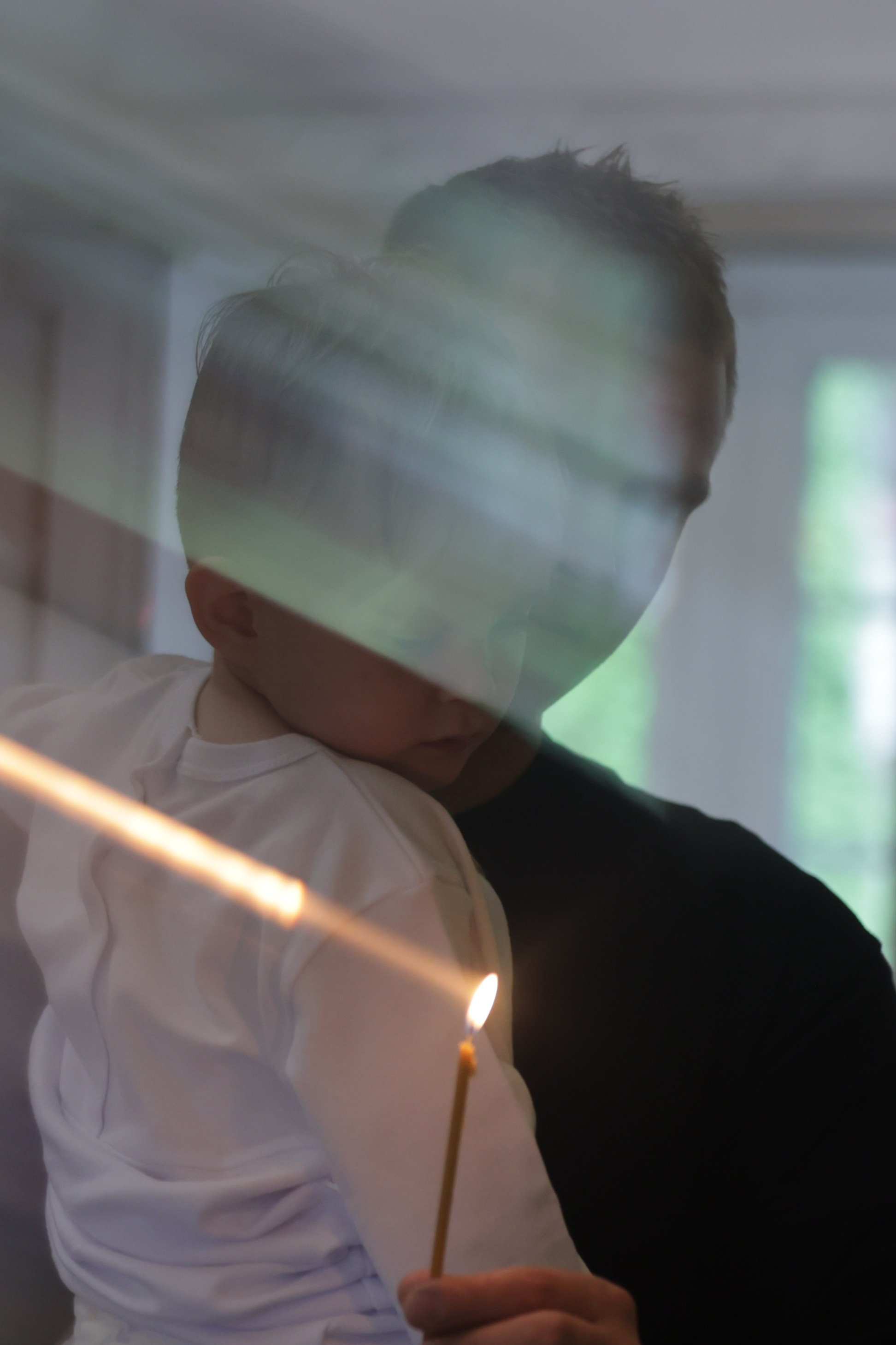 Крещение. Фотосессия в стиле мета-модерн. Фотограф Антонина Гудкова