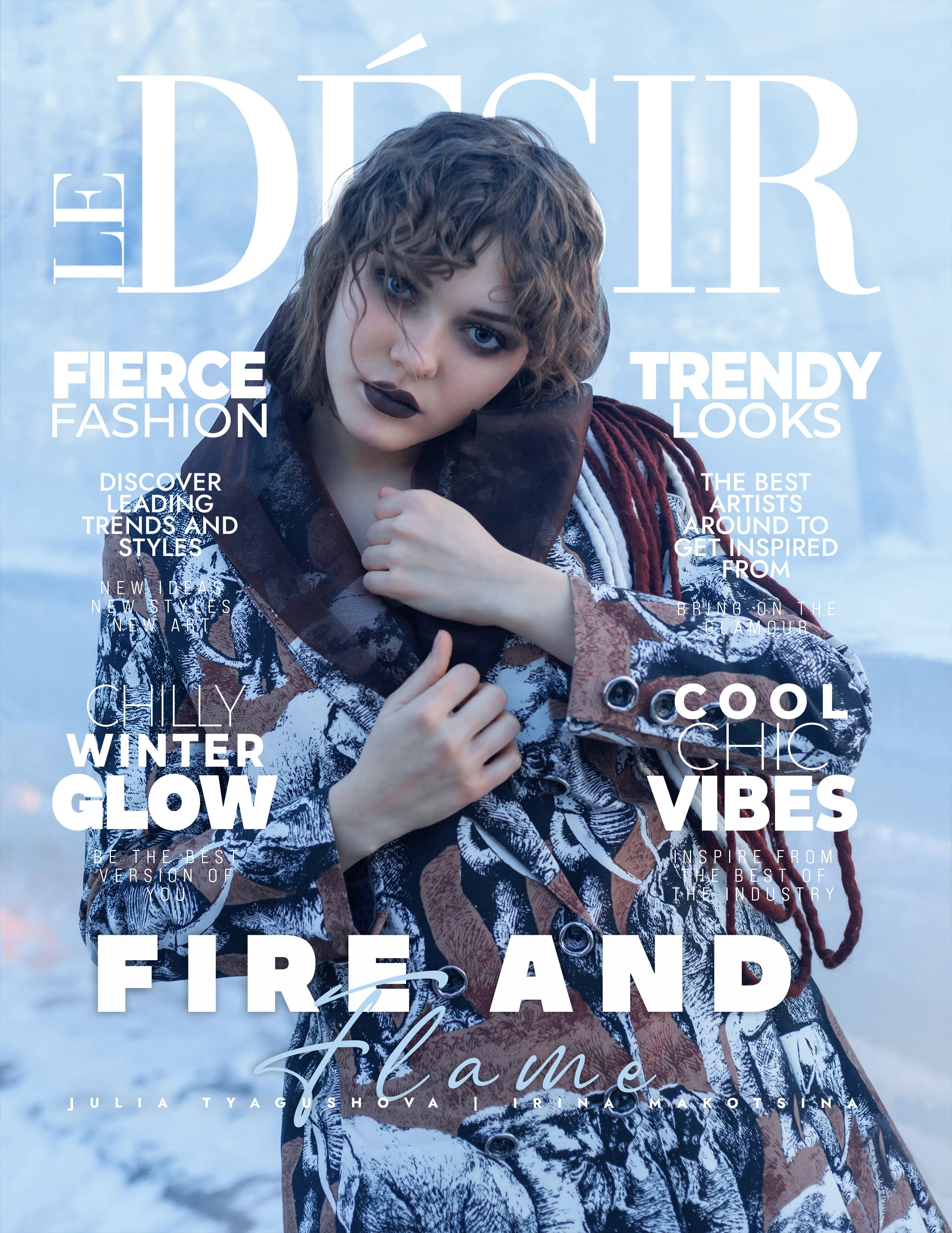 Публикации в международных журналах. Fine Art & Fashion фотограф в Москве Тягушова Юлия