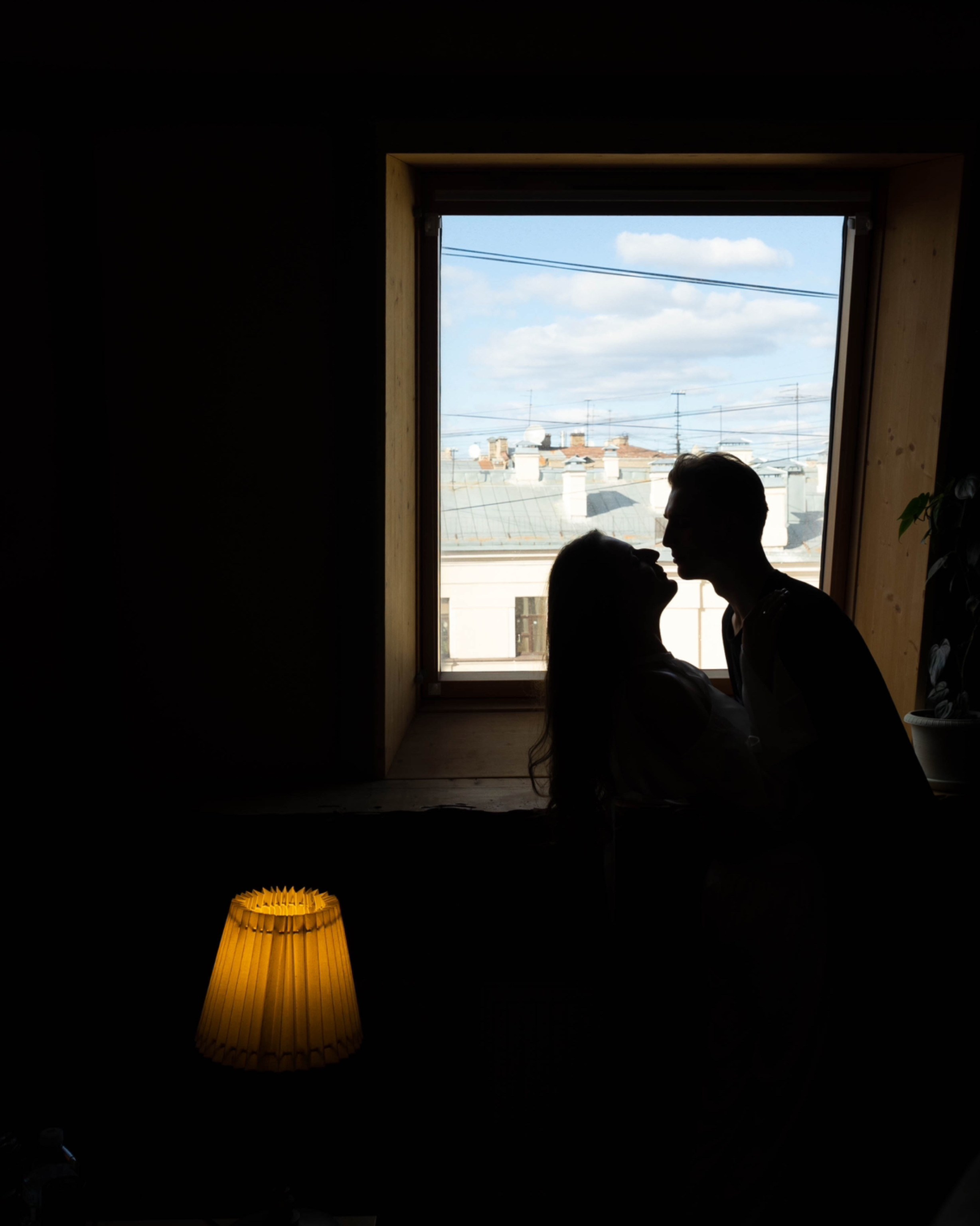 Мы гуляли по крышам Питера. Свадебный и семейный фотограф в Карелии