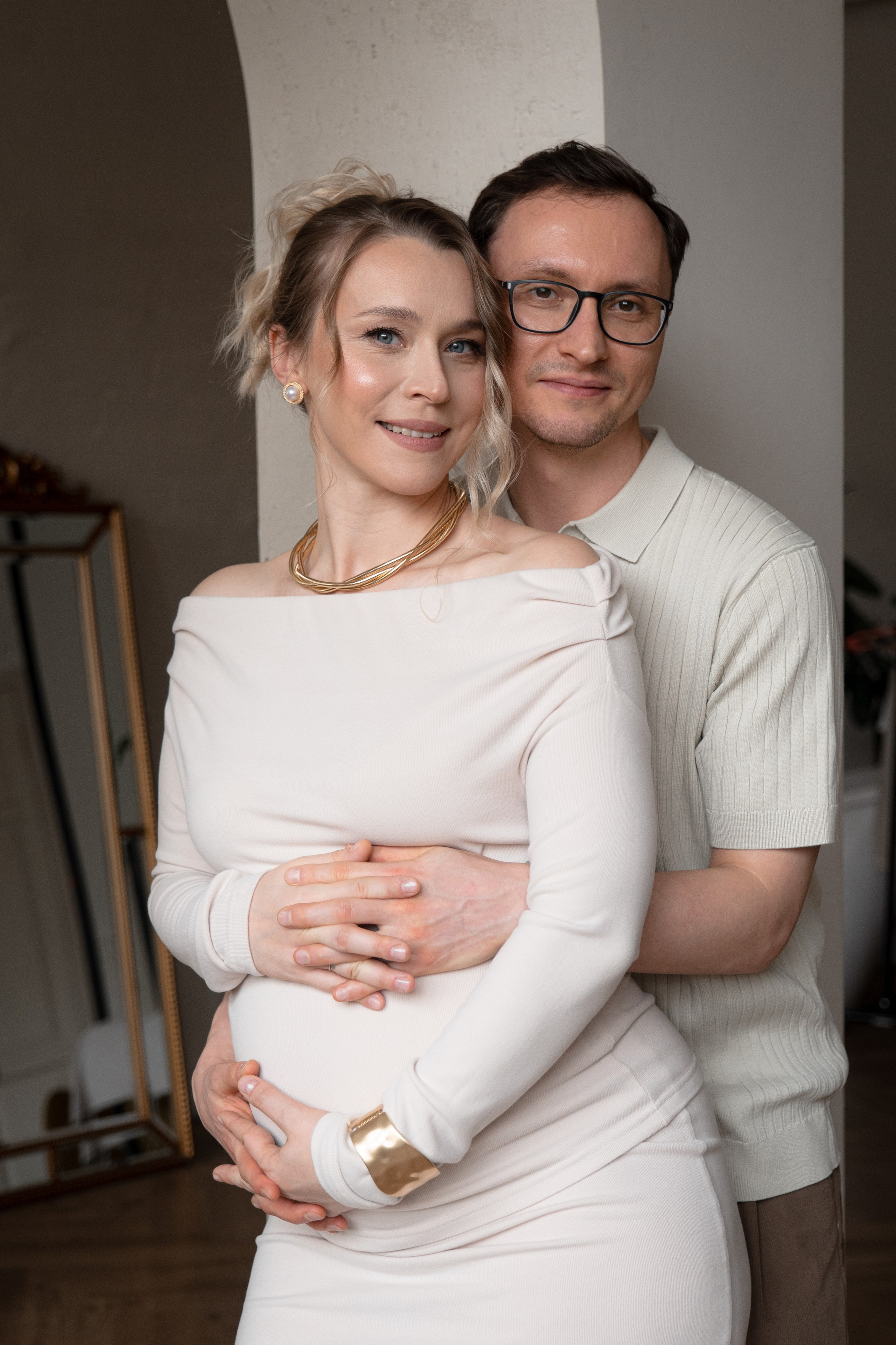 Семейная фотосессия в студии. Портретный и репортажный фотограф в Сочи Рамодина Юлия