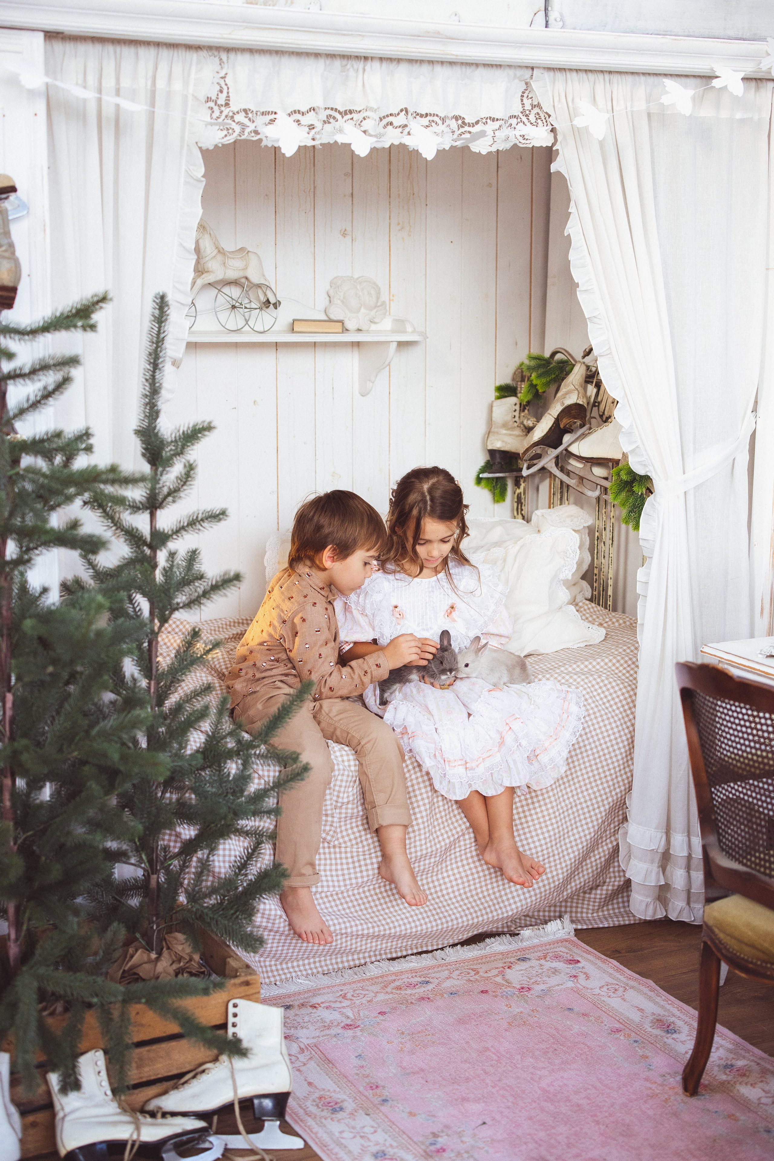 Новый год в стиле «ВИНТАЖ» 2023-2024. Семейный и детский фотограф в Краснодаре Анна Трашкова