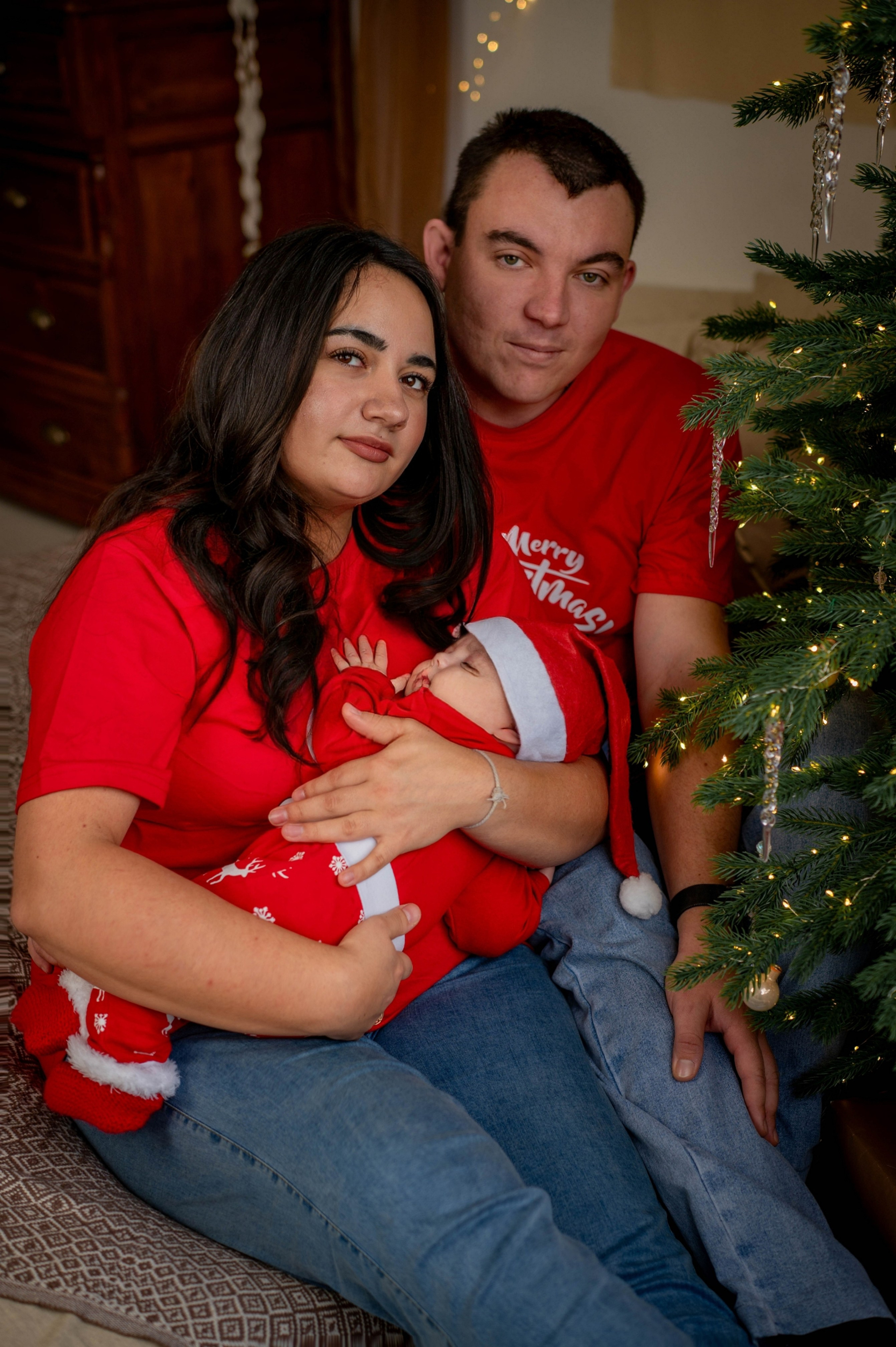 Марина и Дмитрий со своей малышкой. Семейный и свадебный фотограф в Абакане Юлия Су
