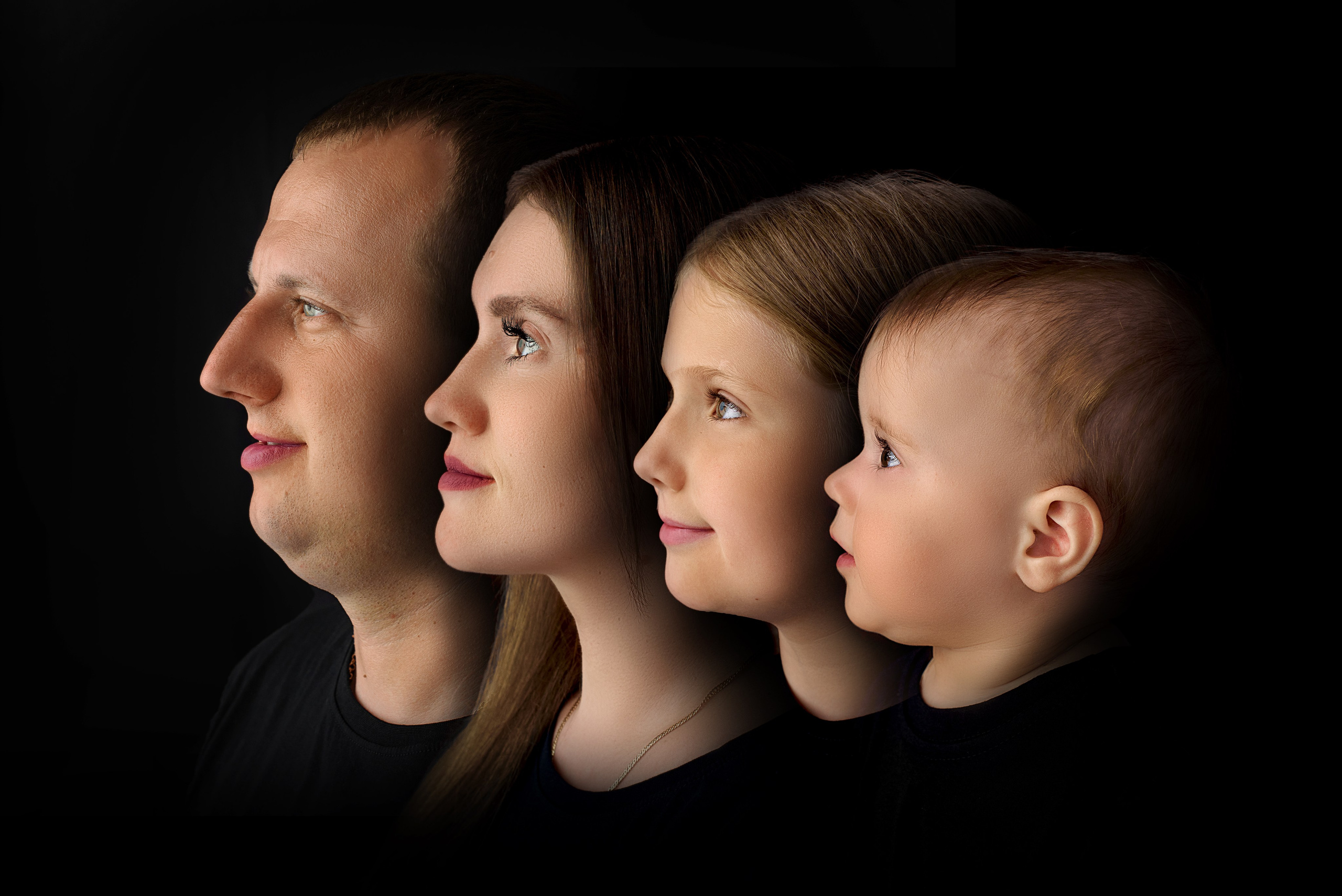 Портрет поколений. Фотограф беременности и новорожденных в Рязани