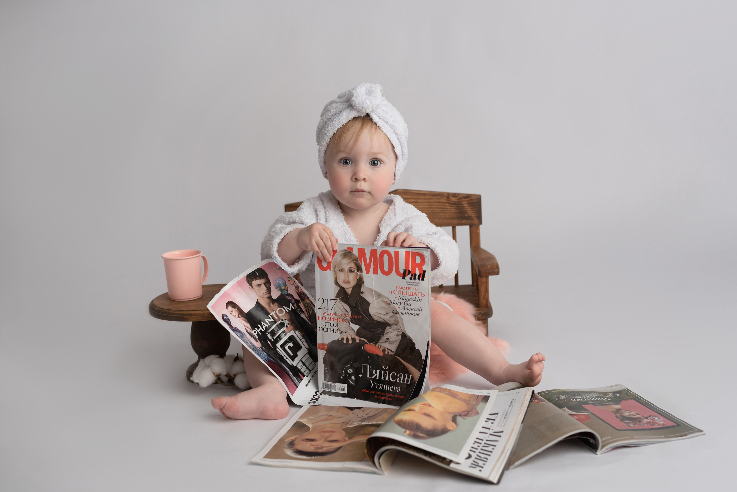 Фотосессия на годик. Фотограф новорождённых и детей до года в Санкт-Петербурге