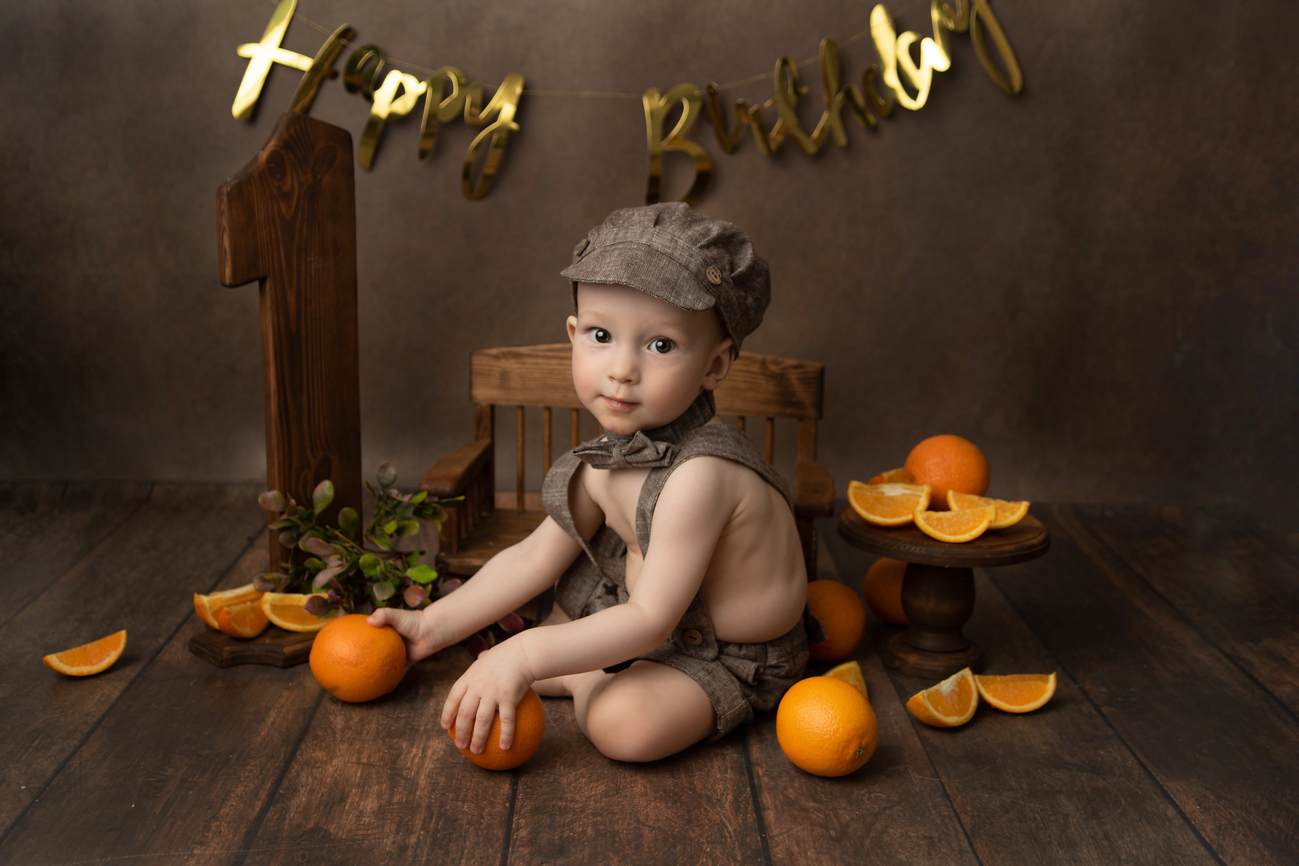 Фотосессия на годик. Фотограф новорождённых и детей до года в Санкт-Петербурге