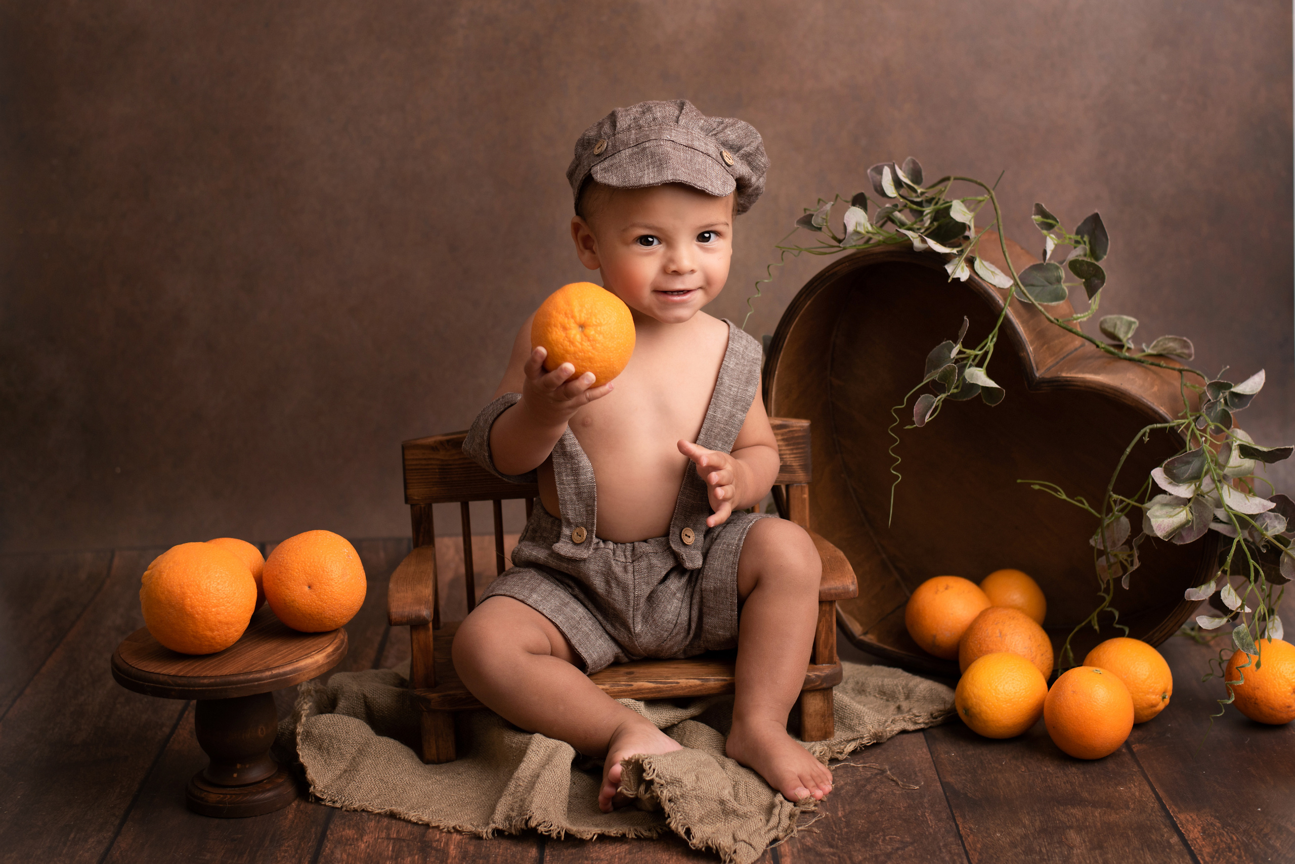Фотосессия на годик. Фотограф новорождённых и детей до года в Санкт-Петербурге