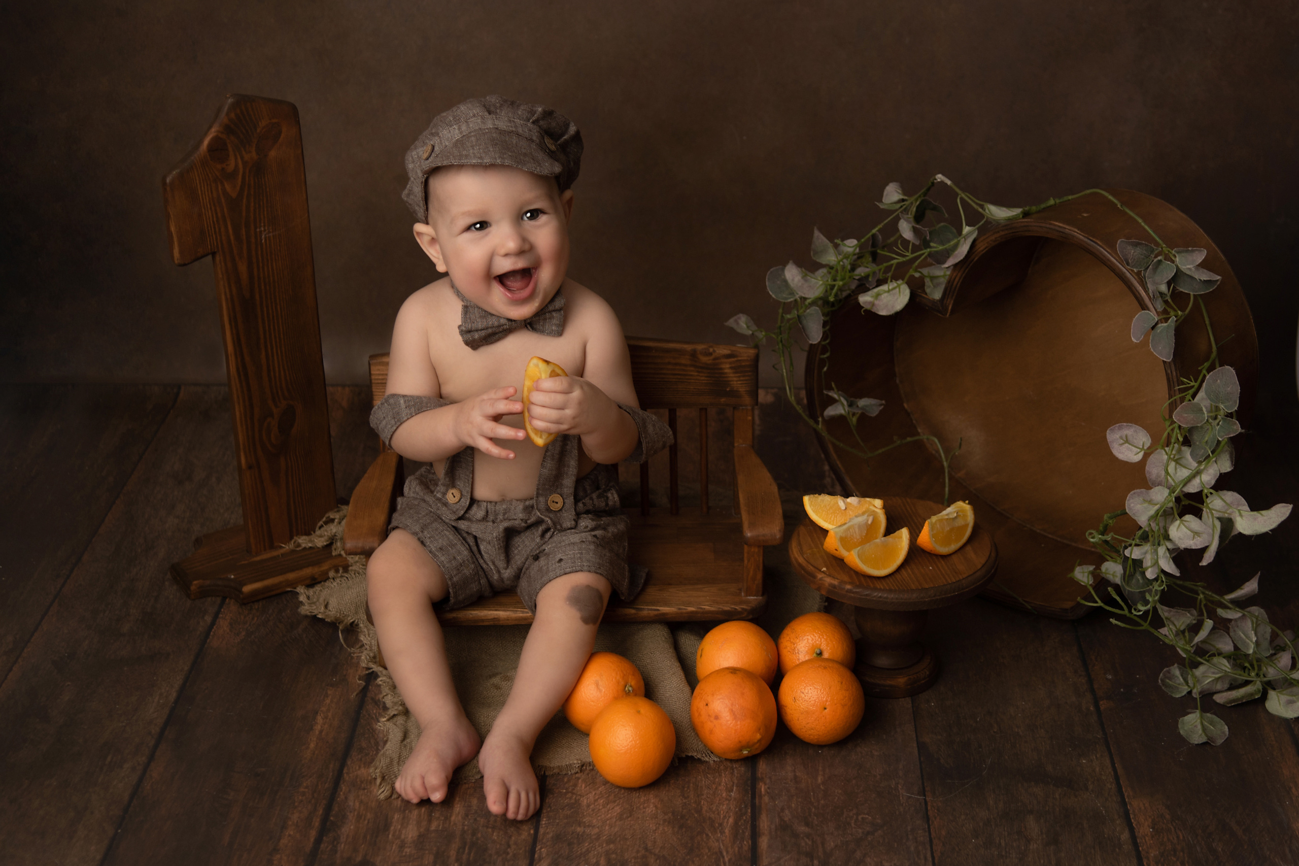 Фотосессия на годик. Фотограф новорождённых и детей до года в Санкт-Петербурге