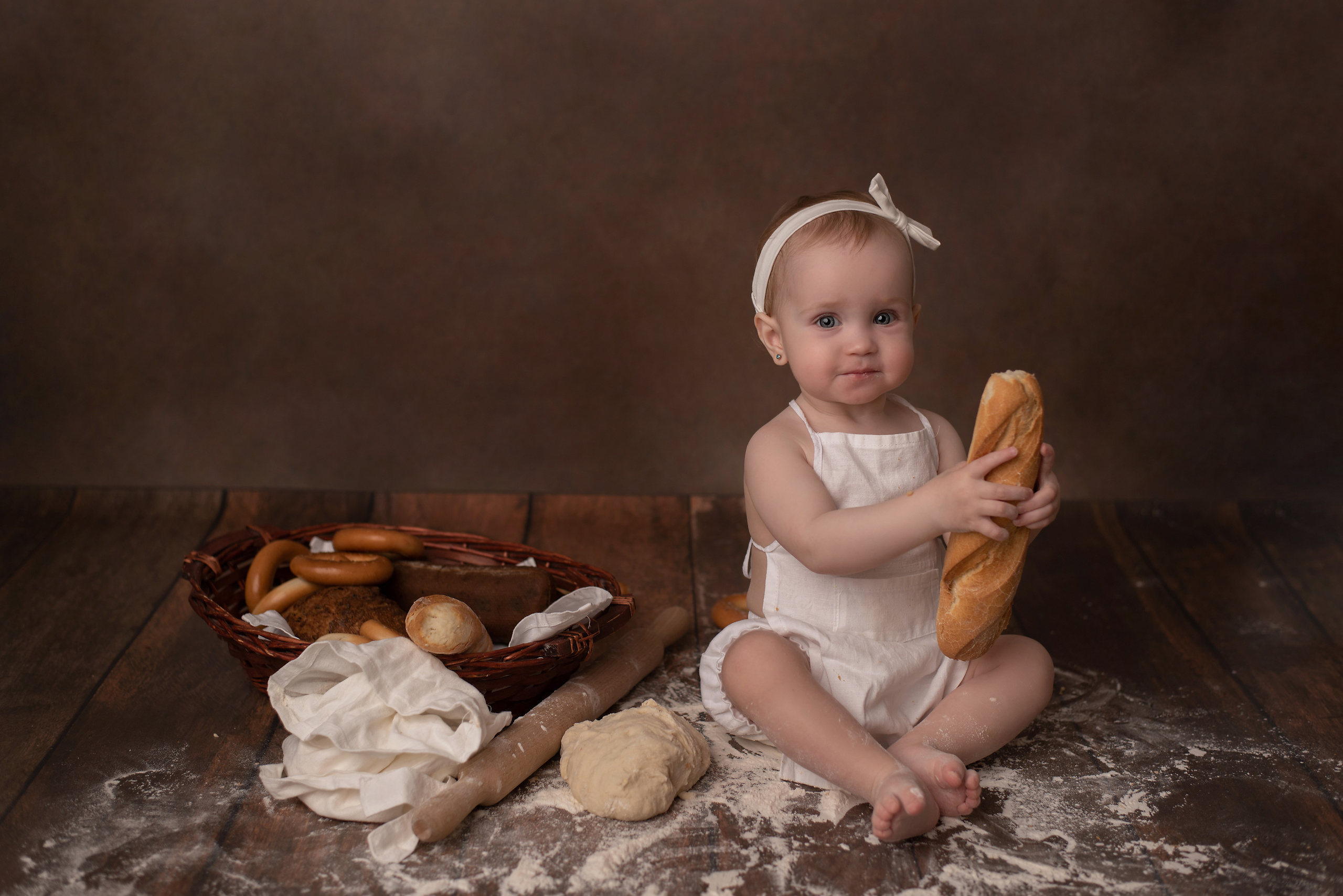 Фотосессия на годик. Фотограф новорождённых и детей до года в Санкт-Петербурге