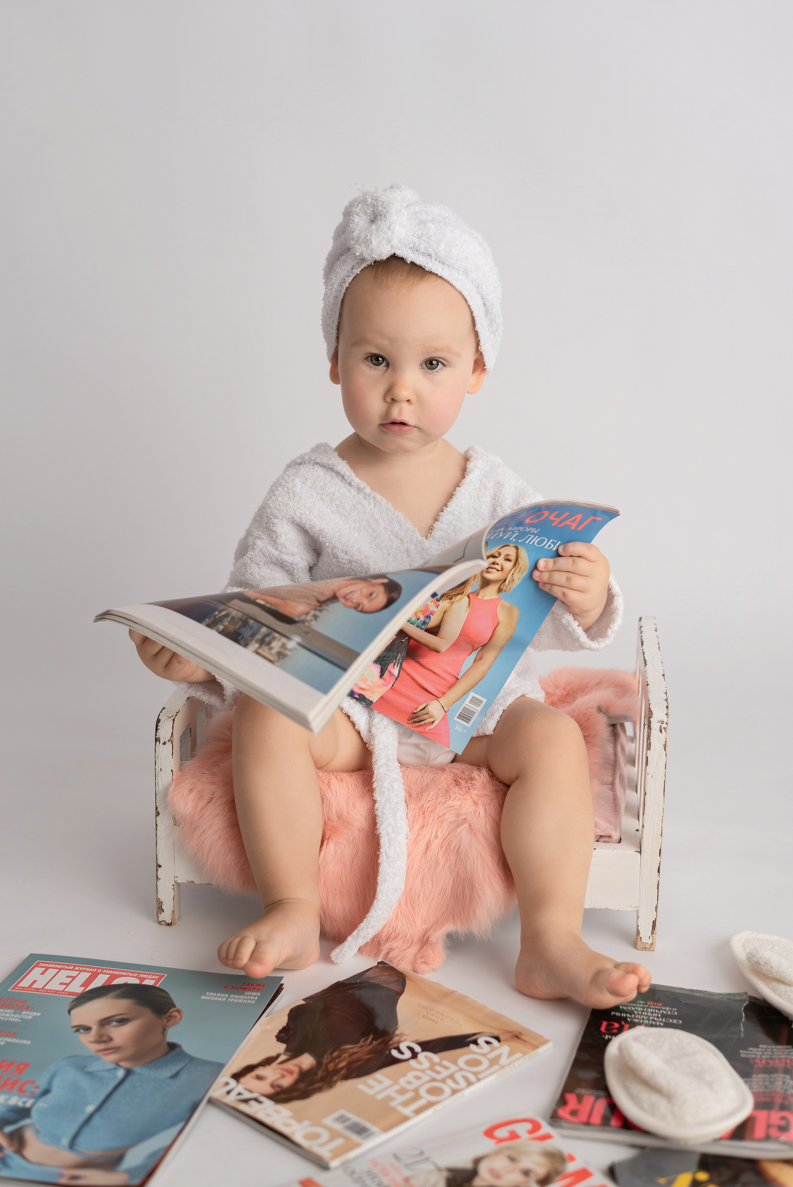 Фотосессия на годик. Фотограф новорождённых и детей до года в Санкт-Петербурге