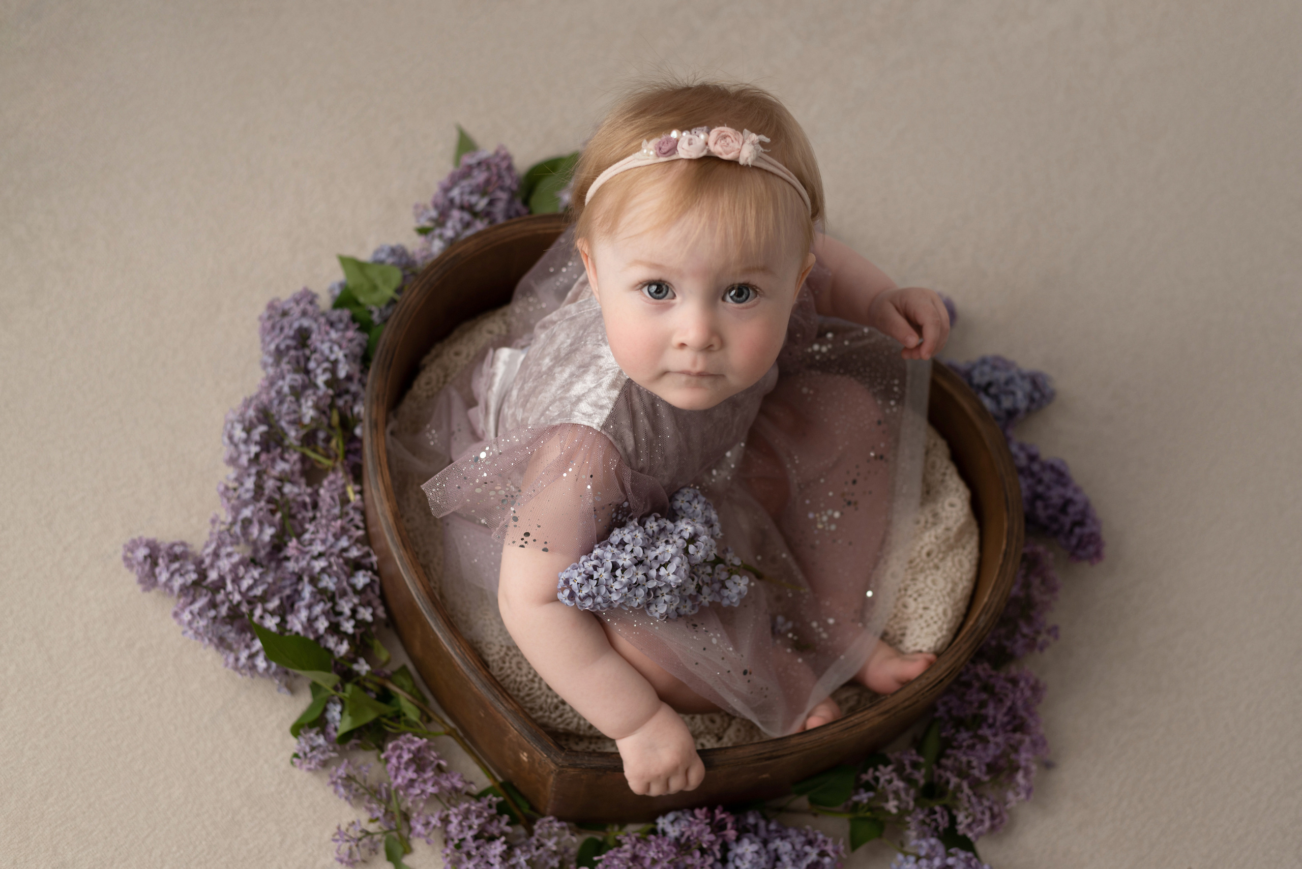 Фотосессия на годик. Фотограф новорождённых и детей до года в Санкт-Петербурге