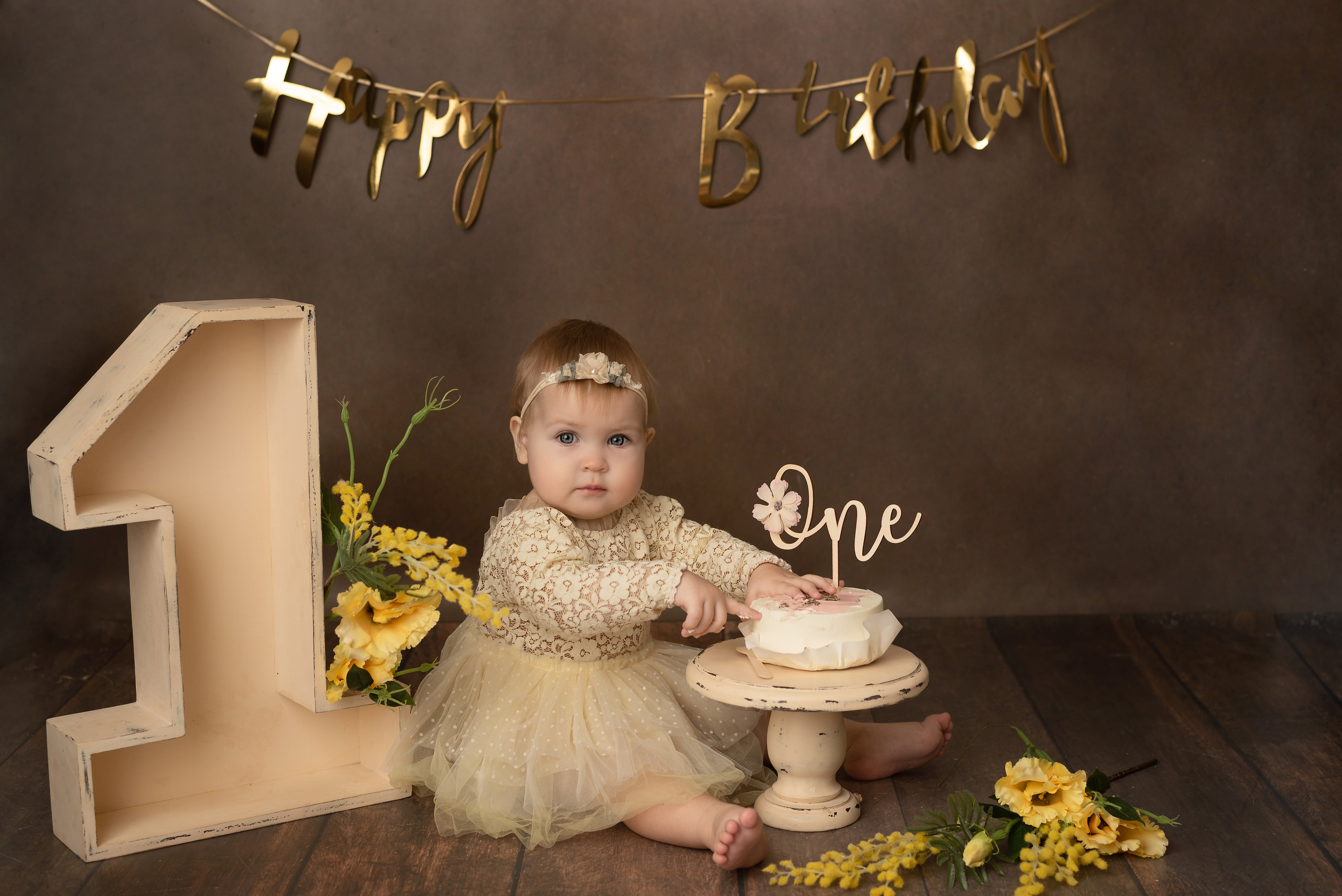 Фотосессия на годик. Фотограф новорождённых и детей до года в Санкт-Петербурге