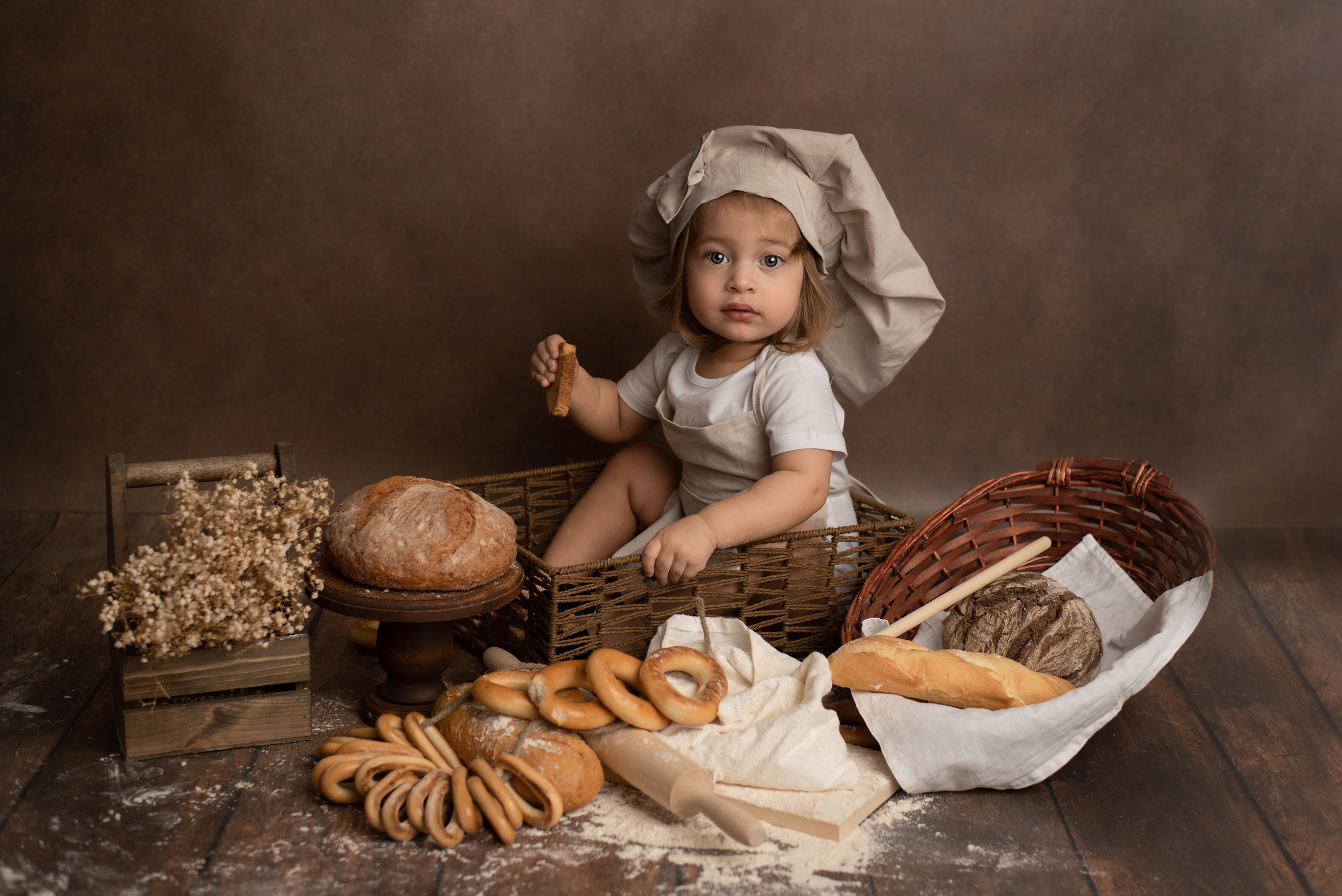 Фотосессия на годик. Фотограф новорождённых и детей до года в Санкт-Петербурге