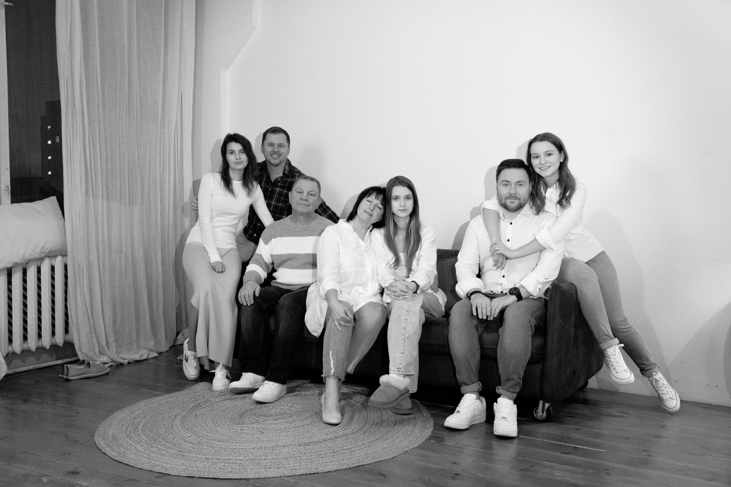 Семейная история в ноябре 2024. Портретный фотограф в Москве Евгения Яковенко