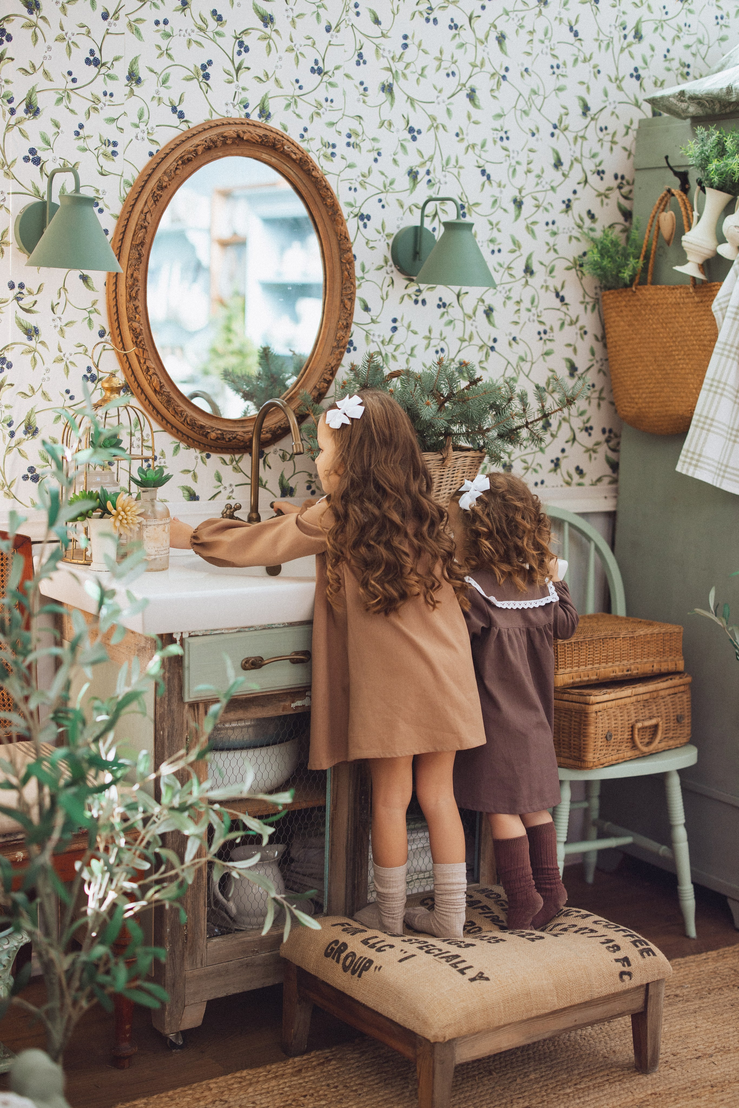 Новогодняя фотосессия в стиле Винтаж. Семейный и детский фотограф в Краснодаре Анна Трашкова