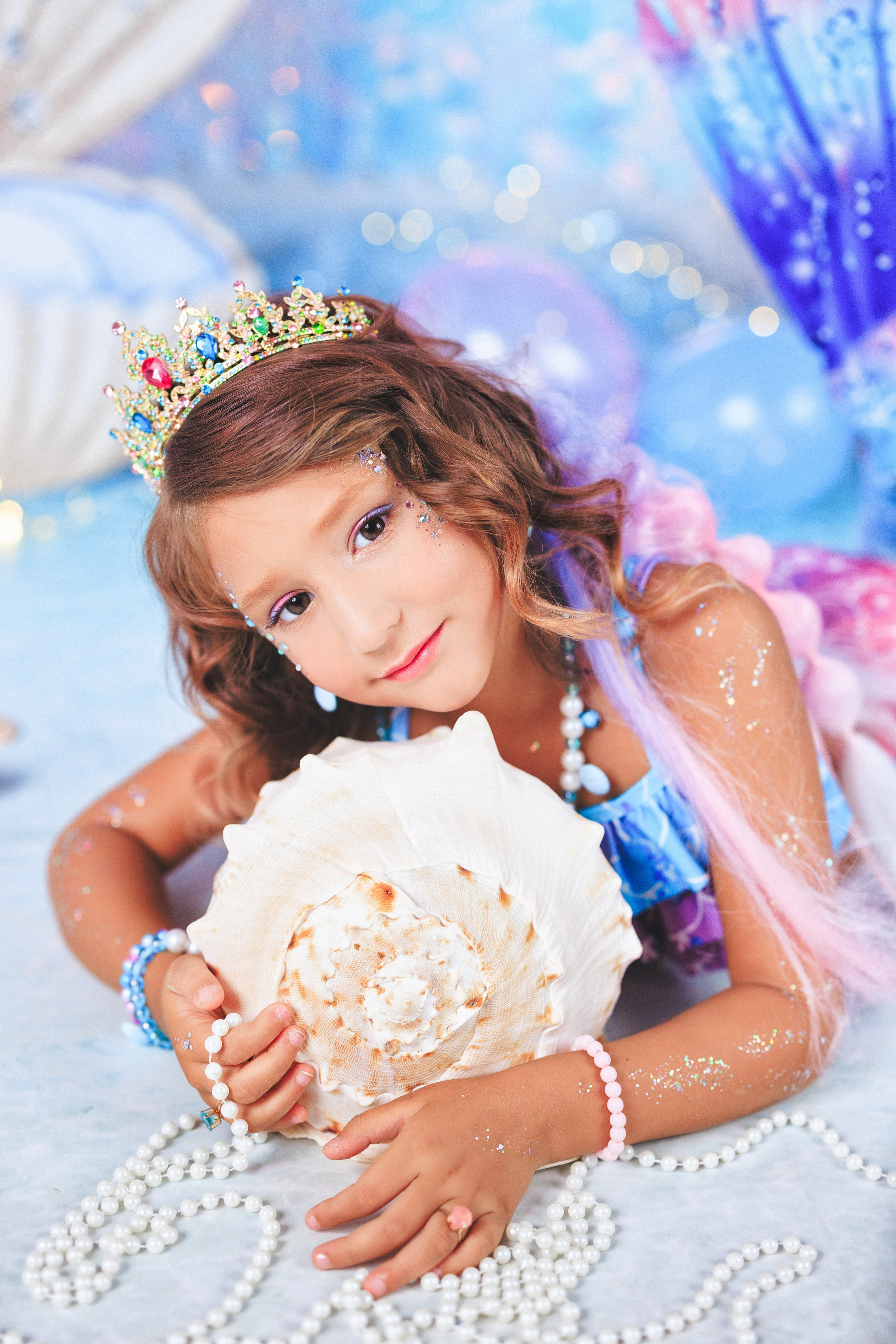 Детская фотосессия в образе «РУСАЛОЧКА», город Краснодар. Семейный и детский фотограф в Краснодаре Анна Трашкова