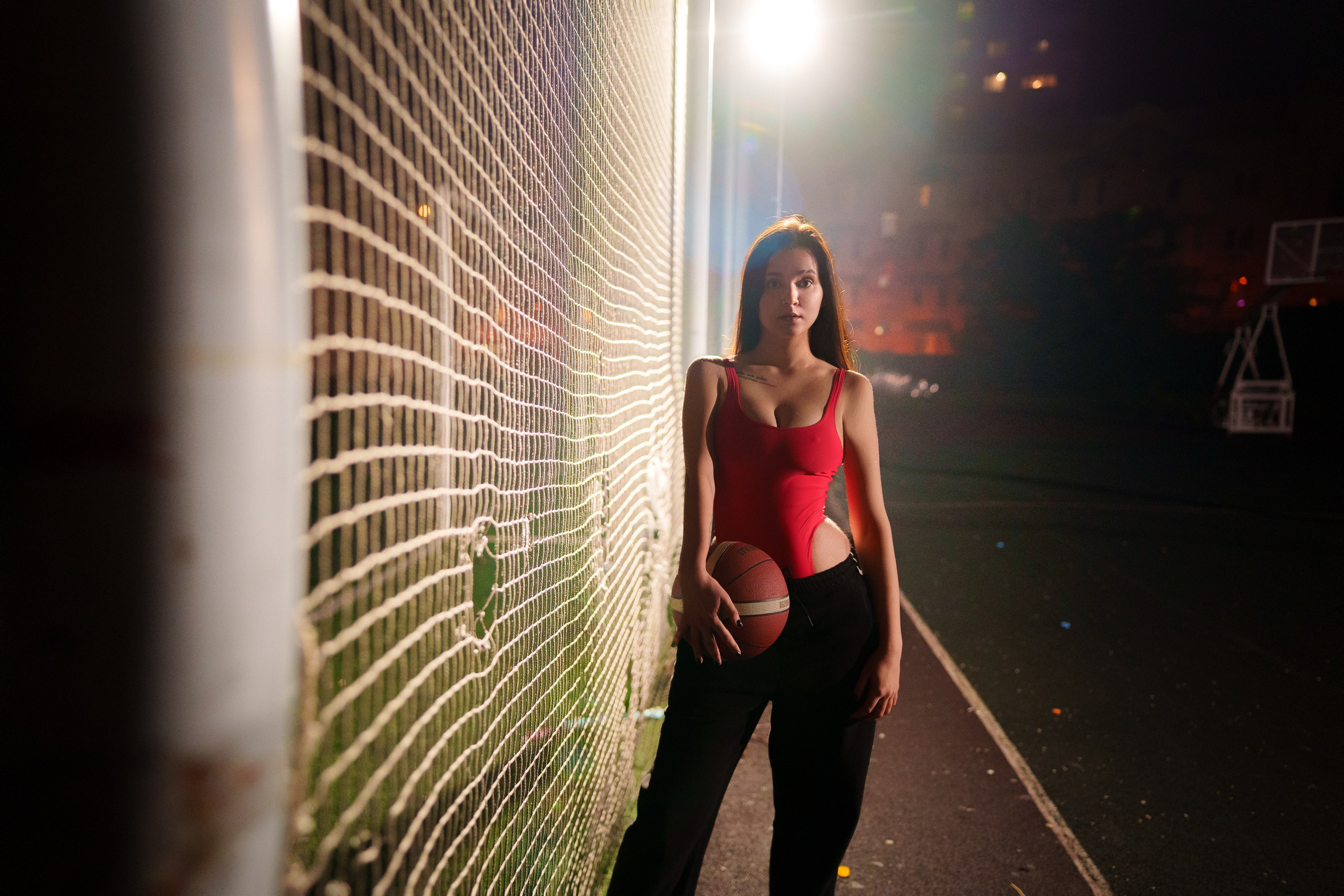 Ночной баскетбол с Вазирой 🏀. Фотограф Андрей Чеботок (Белгород, Курск, Воронеж, Старый Оскол)