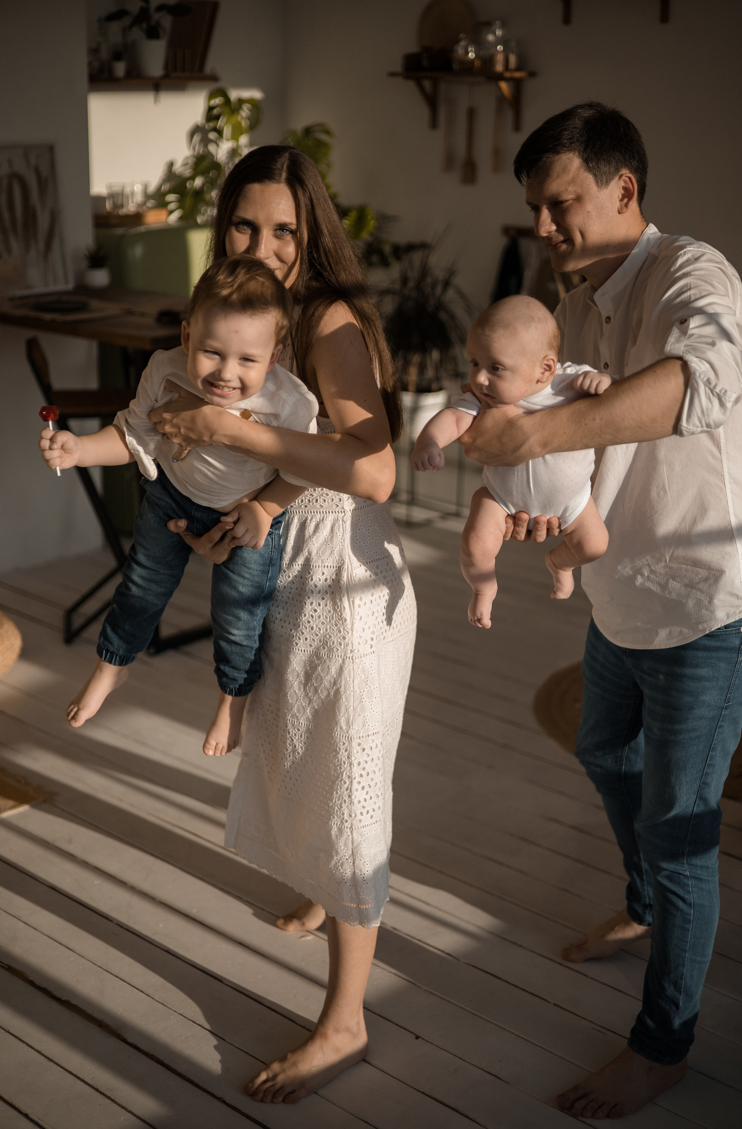 Ольга и Илья, Роман и Дима. Семейный и детский фотограф в Краснодаре Ксения Новикова