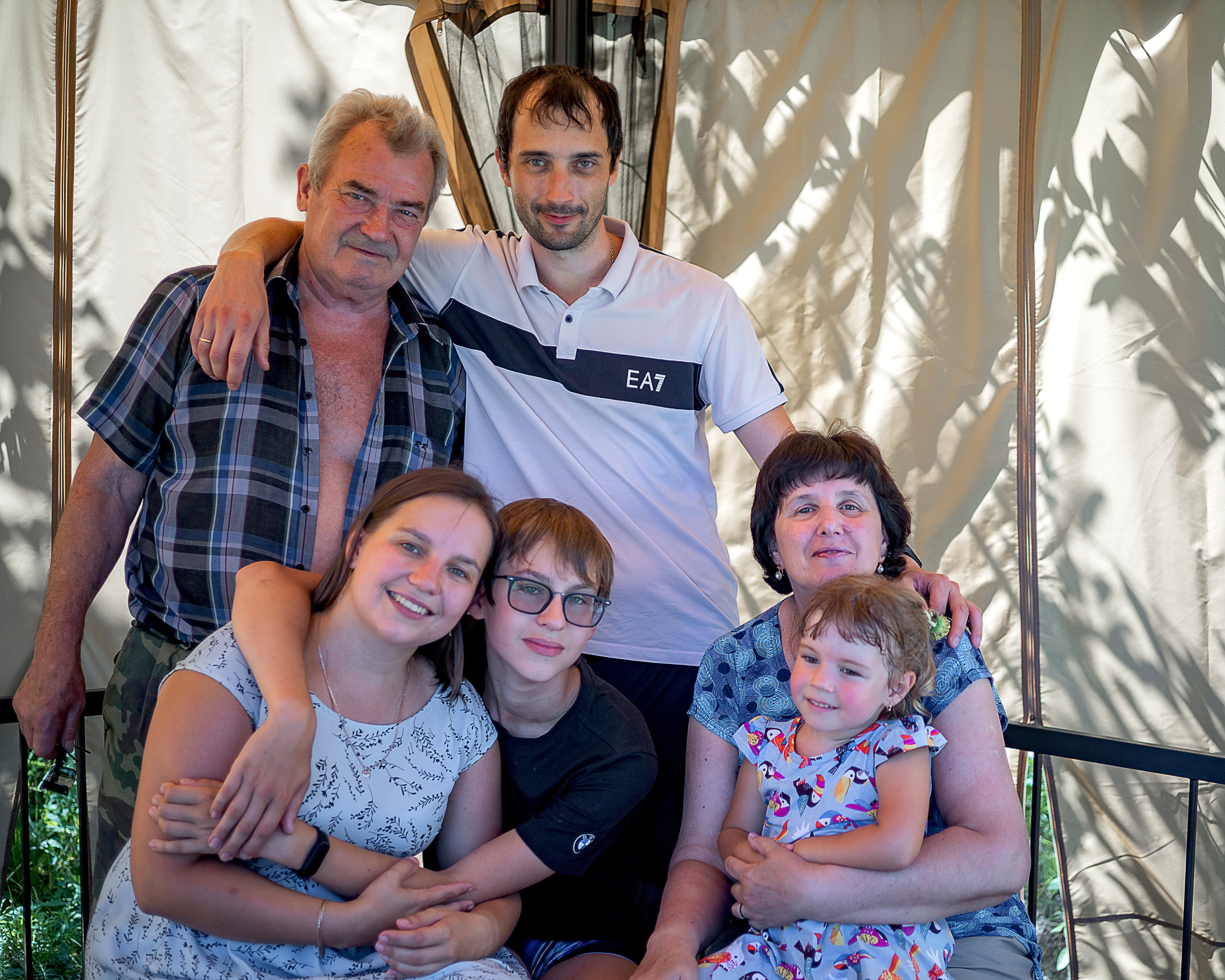 Мария и семья — юбилей бабушки 80 лет!. Семейный и детский фотограф в Краснодаре Ксения Новикова