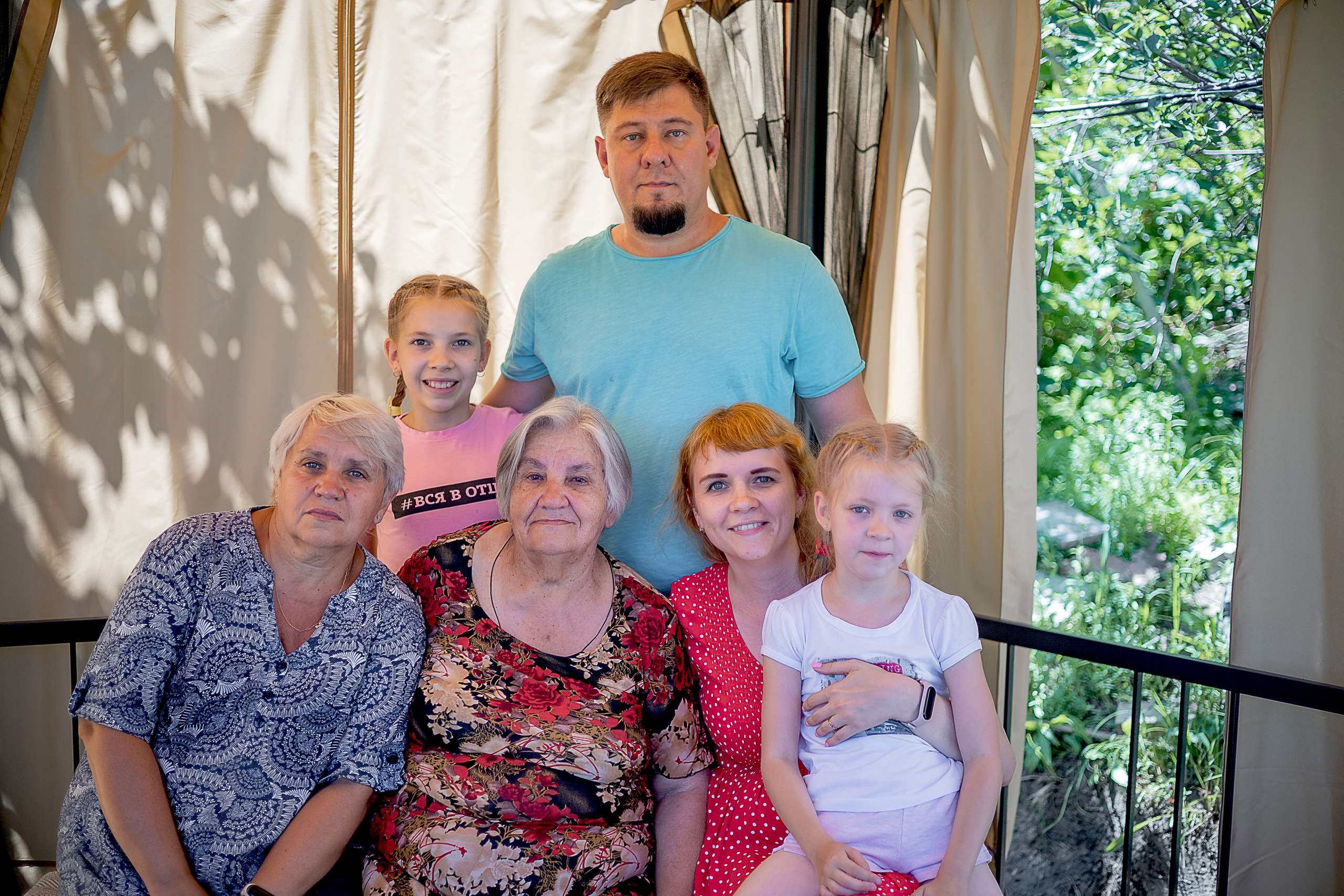 Мария и семья — юбилей бабушки 80 лет!. Семейный и детский фотограф в Краснодаре Ксения Новикова