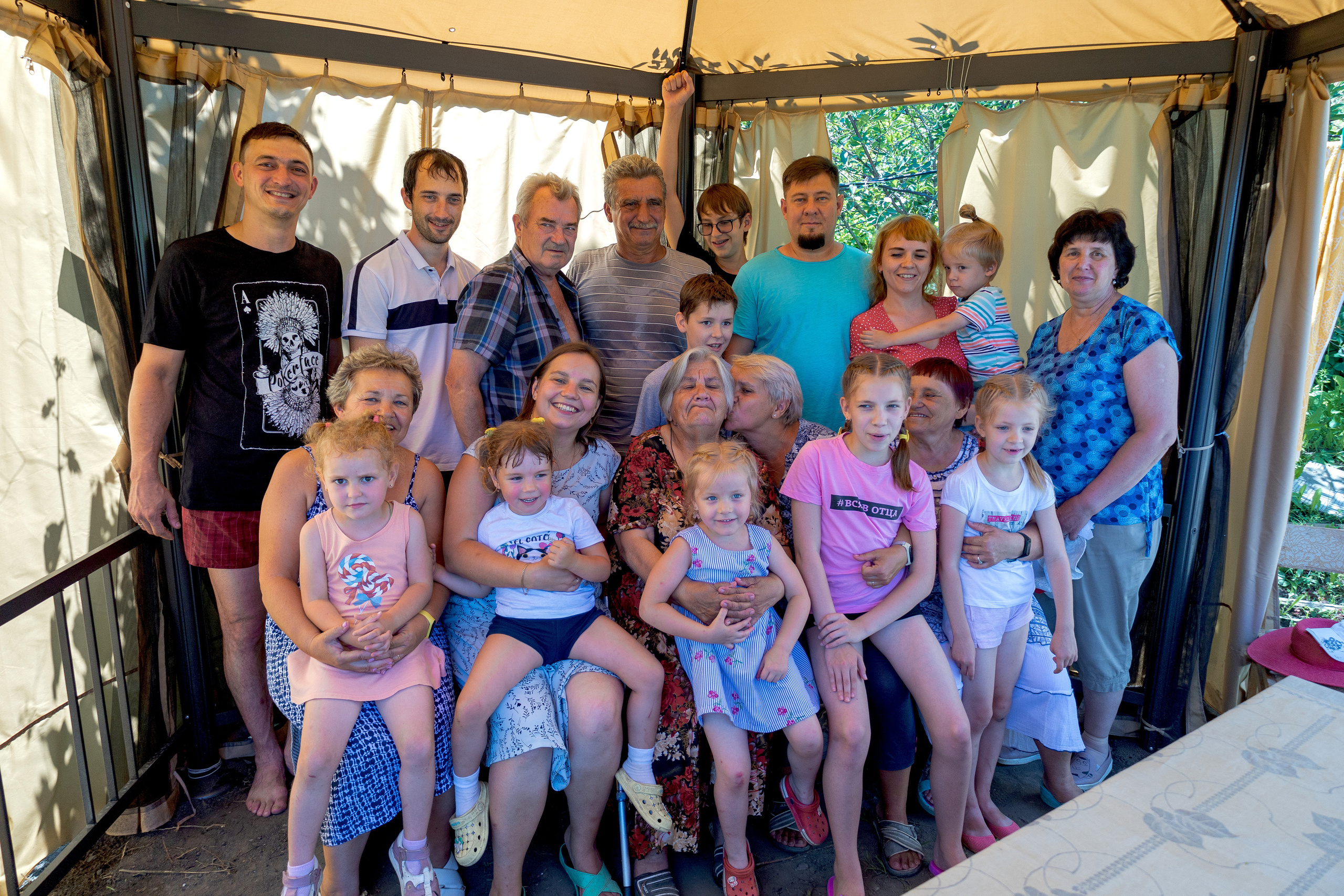 Мария и семья — юбилей бабушки 80 лет!. Семейный и детский фотограф в Краснодаре Ксения Новикова