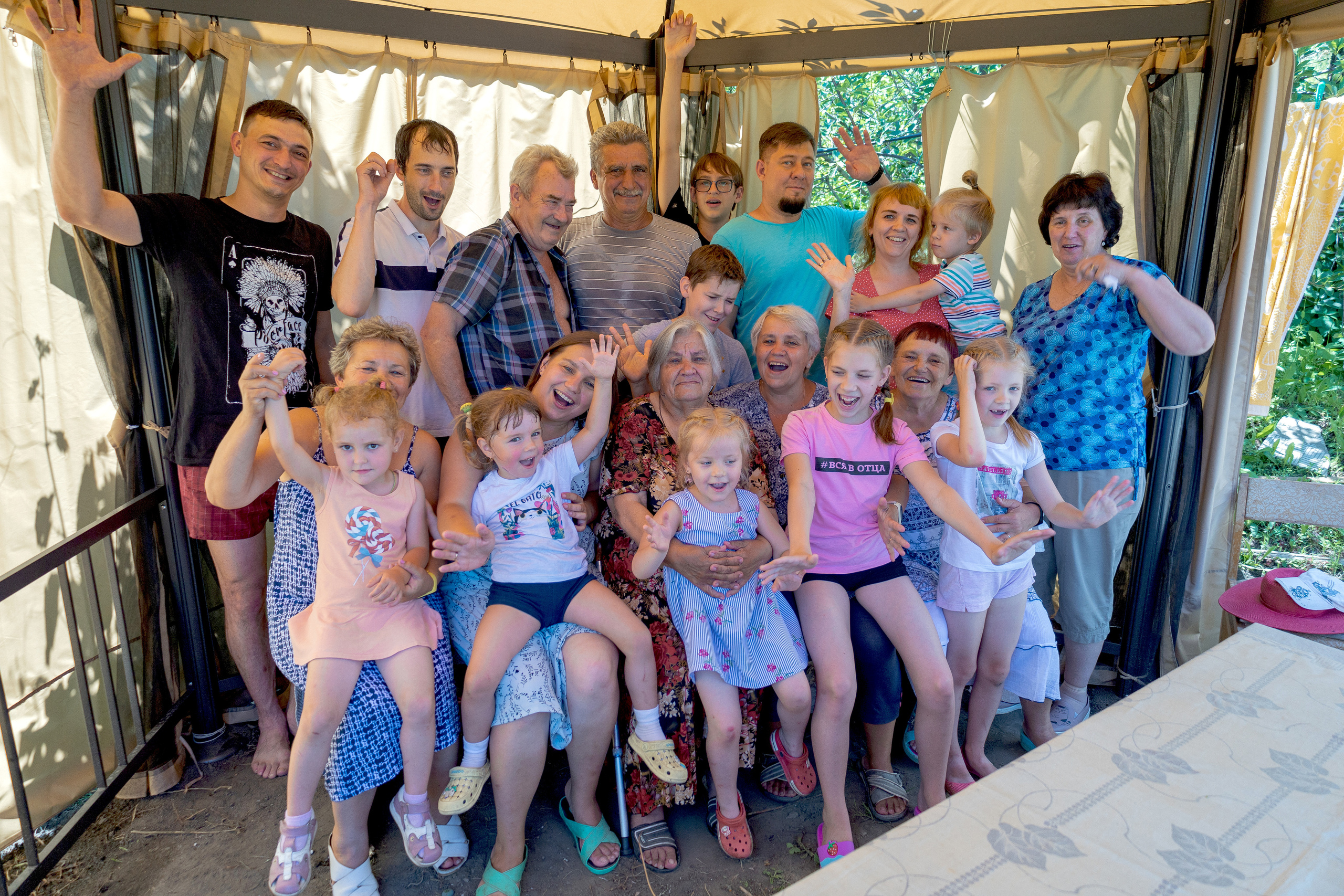 Мария и семья — юбилей бабушки 80 лет!. Семейный и детский фотограф в Краснодаре Ксения Новикова